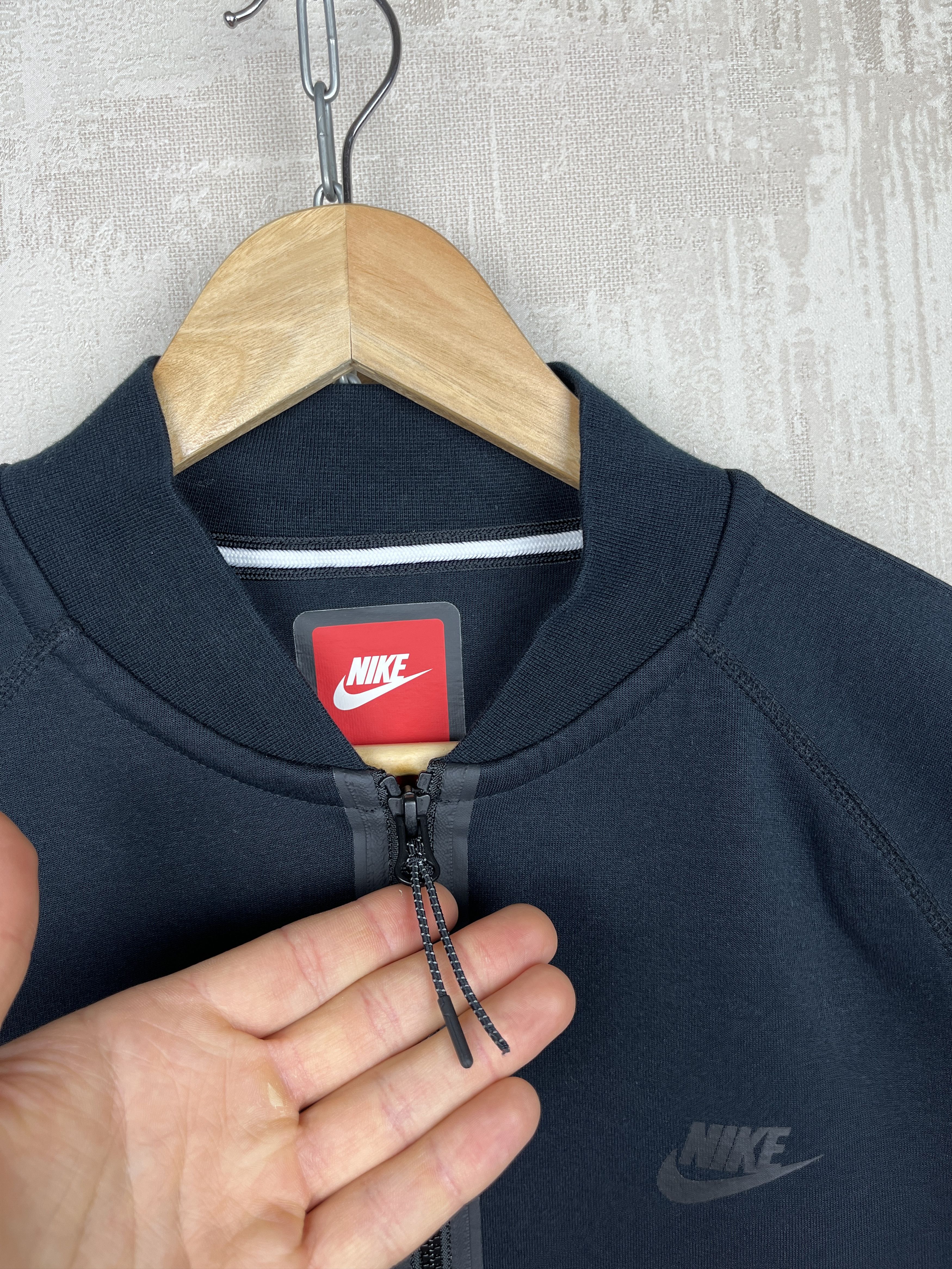 Nike Nike Tech Fleece Varsity Track Bomber Jacket Size US S / EU 44-46 / 1 - 3 Thumbnail