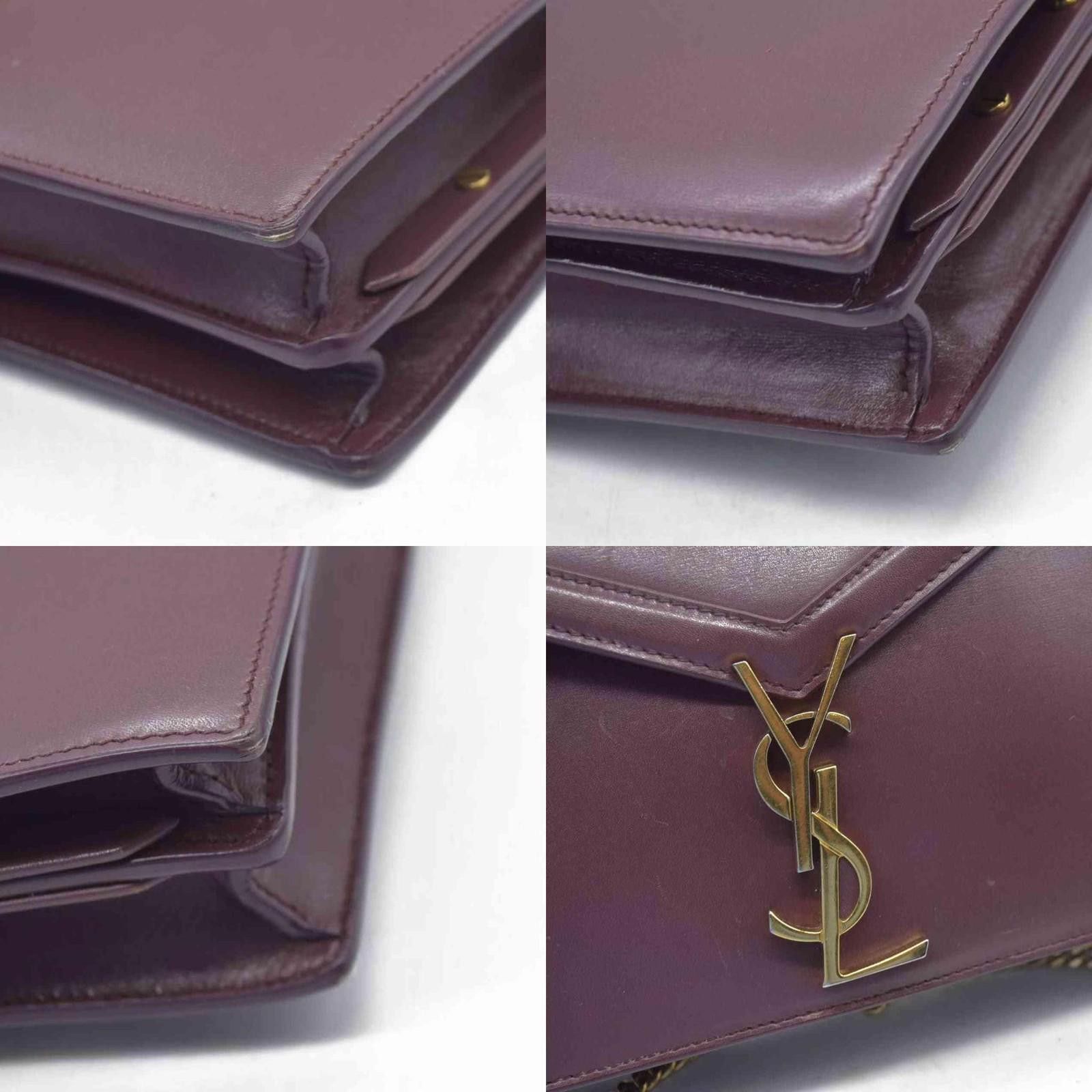 Saint Laurent Paris Saint Laurent Smooth Calfskin Monogram Cassandra Clasp Bag Size ONE SIZE - 3 Thumbnail