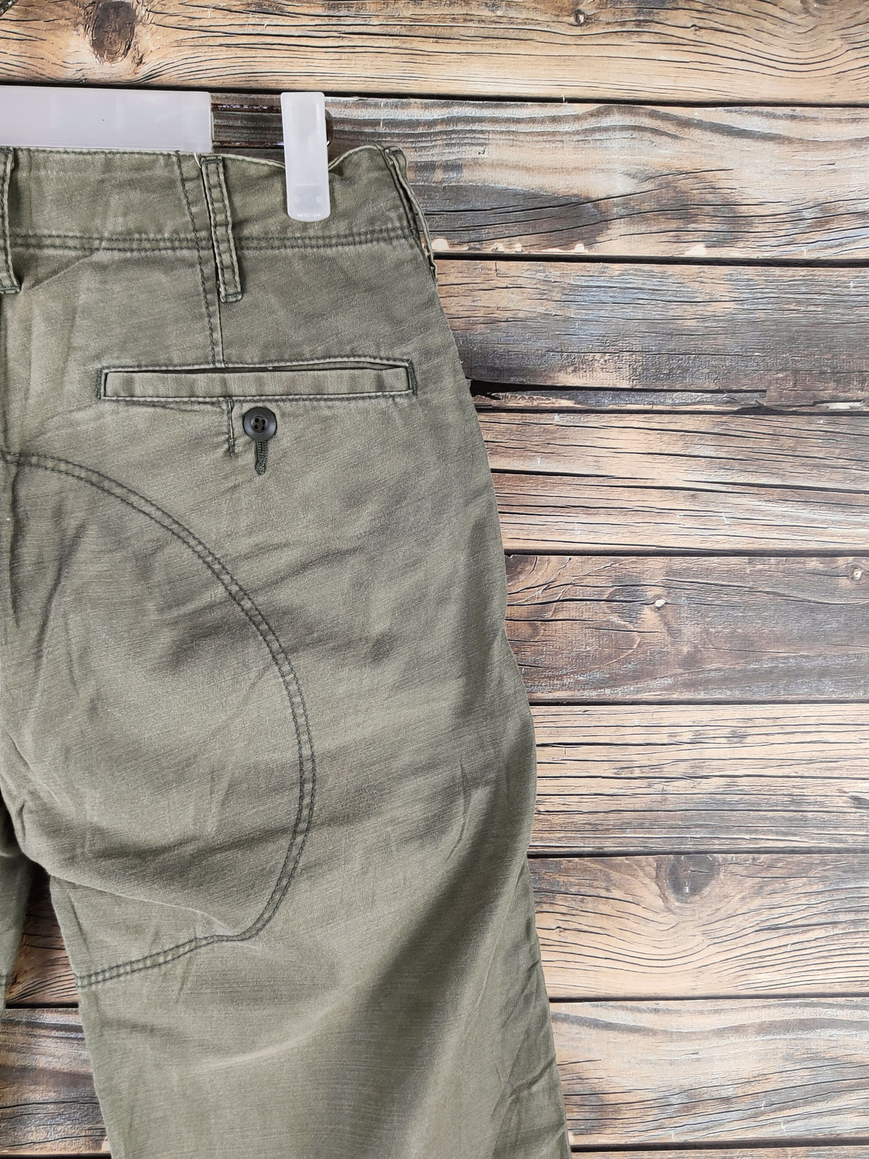 Japanese Brand DL Framework Army Green Multipocket Cargo Pants #46-880 Size US 29 - 11 Thumbnail