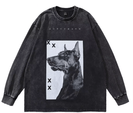 Japanese Brand × Vintage "Bo The Dog-M" Baggy Pullover Size US M / EU 48-50 / 2 - 1 Thumbnail