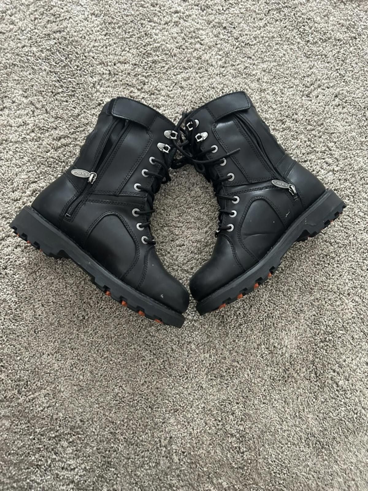 Harley Davidson Harley-Davidson Unisex FXRG Lace-Up Boots (Women 9, Men 7) Size ONE SIZE - 3 Thumbnail