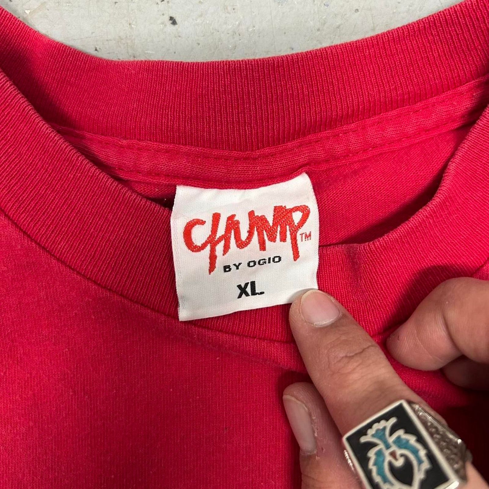 Other VTG Red and yellow Chump graphic t-shirt Size US S / EU 44-46 / 1 - 8 Thumbnail