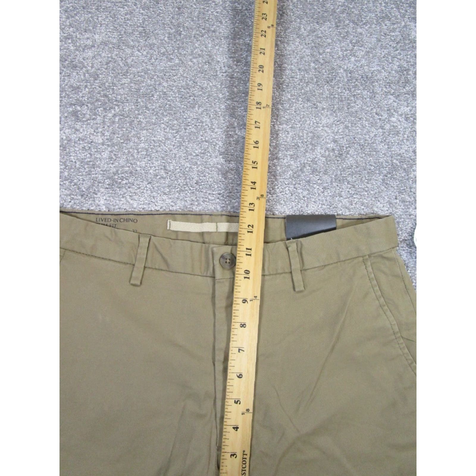 Banana Republic VINTAGE Banana Republic Pants Mens 32 Lived In Chino Khaki Tan Slim Fit 32x31 NEW Size US 32 / EU 48 - 7 Thumbnail