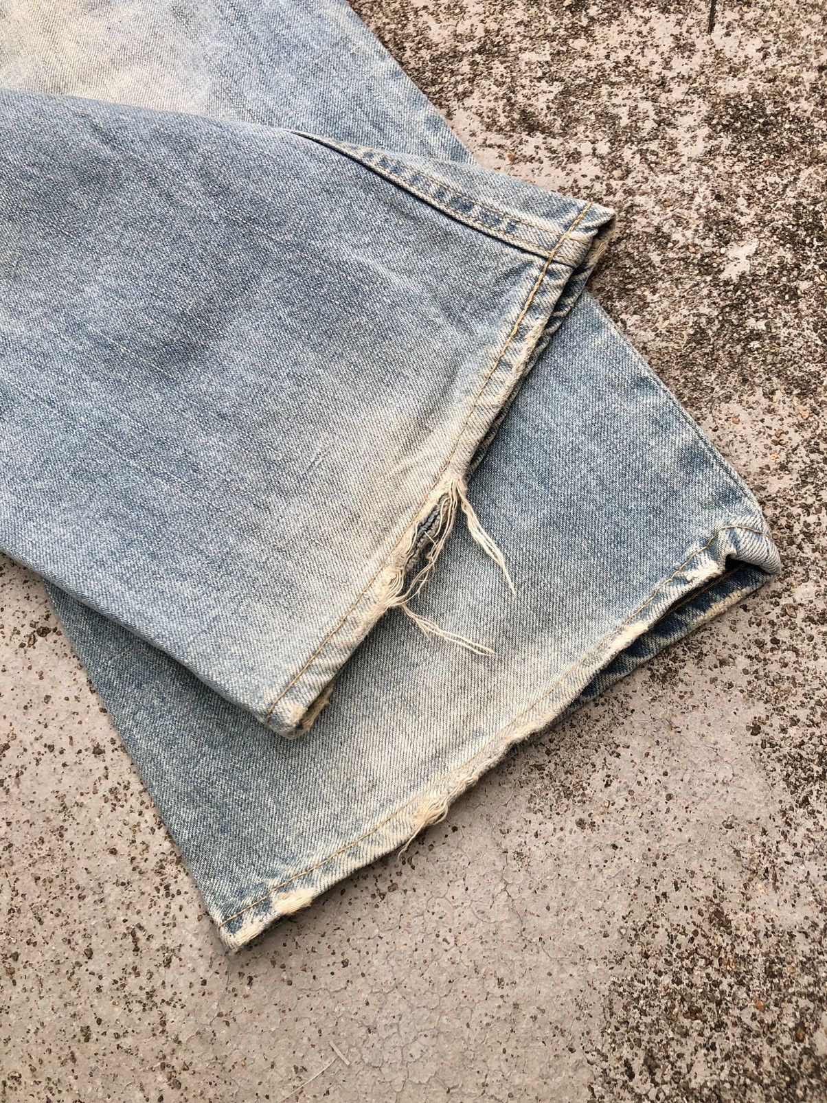 Japanese Brand VINTAGE RUSTY BLUE GO WEST BUSHPANT JEANS Size US 34 / EU 50 - 6 Thumbnail