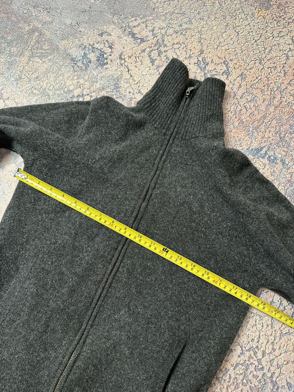 Alan Paine Alan Paine Zip Sweater Lambswool Made in England Size 50 Size US M / EU 48-50 / 2 - 6 Thumbnail