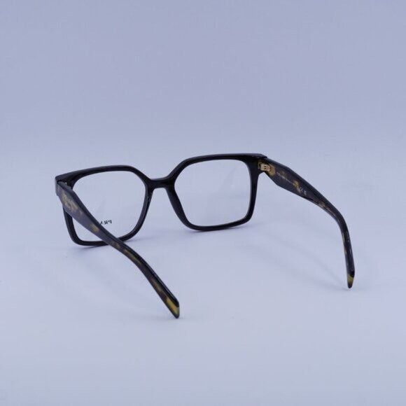 Prada Prada PRB03V 3891O1 Eyeglasses Black 52mm Square Frame Size ONE SIZE - 9 Thumbnail