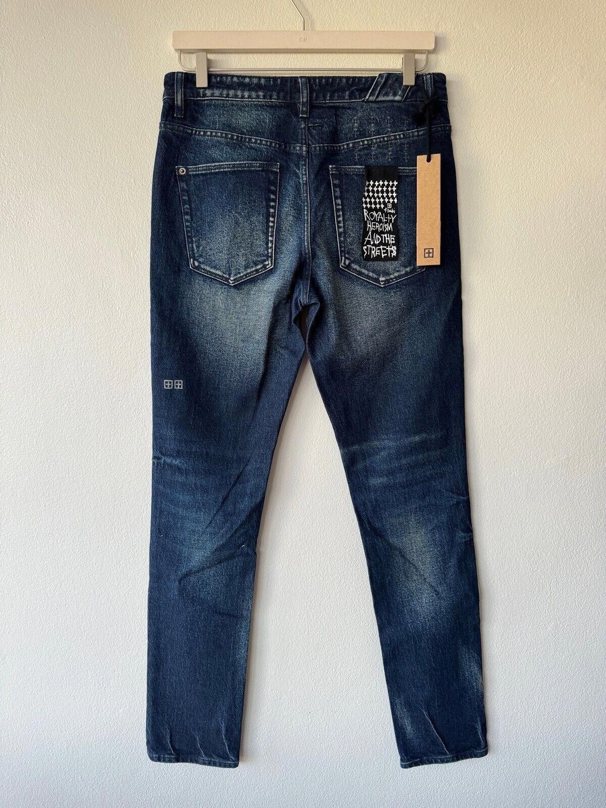 Ksubi new Ksubi mens denim jean chitch 32 blue lowlite no rips Size US 32 / EU 48 - 5 Thumbnail