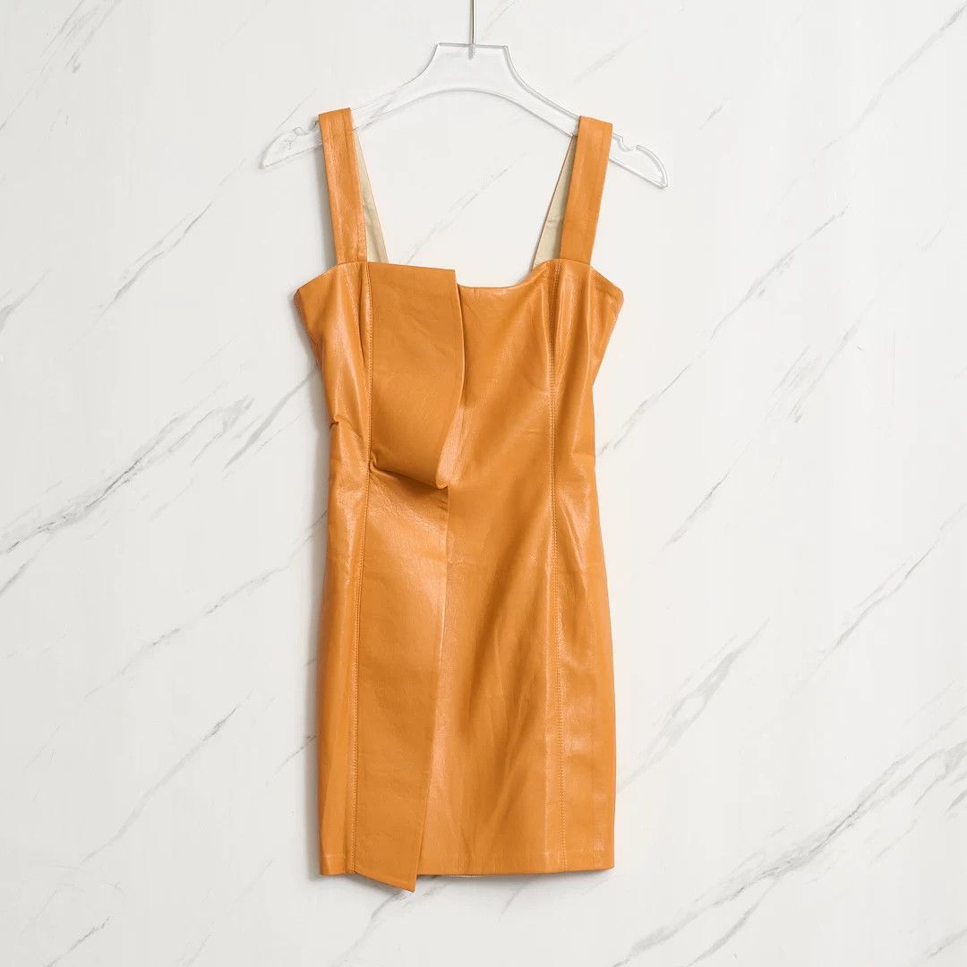 Nanushka Nanushka Women's Vegan Leather Camisole Dress Size M / US 6-8 / IT 42-44 - 1 Thumbnail