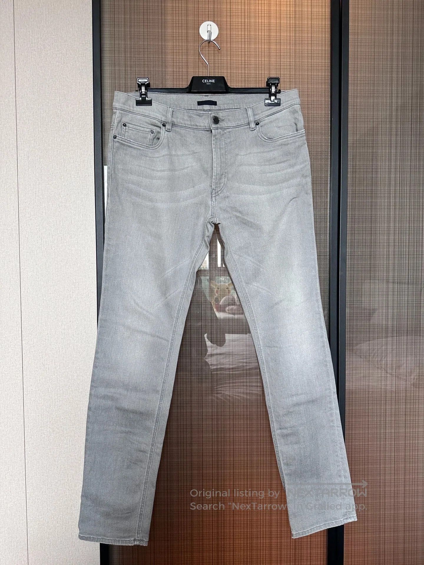 Prada prada men's casual gray jeans. Size US 34 / EU 50 - 1 Thumbnail