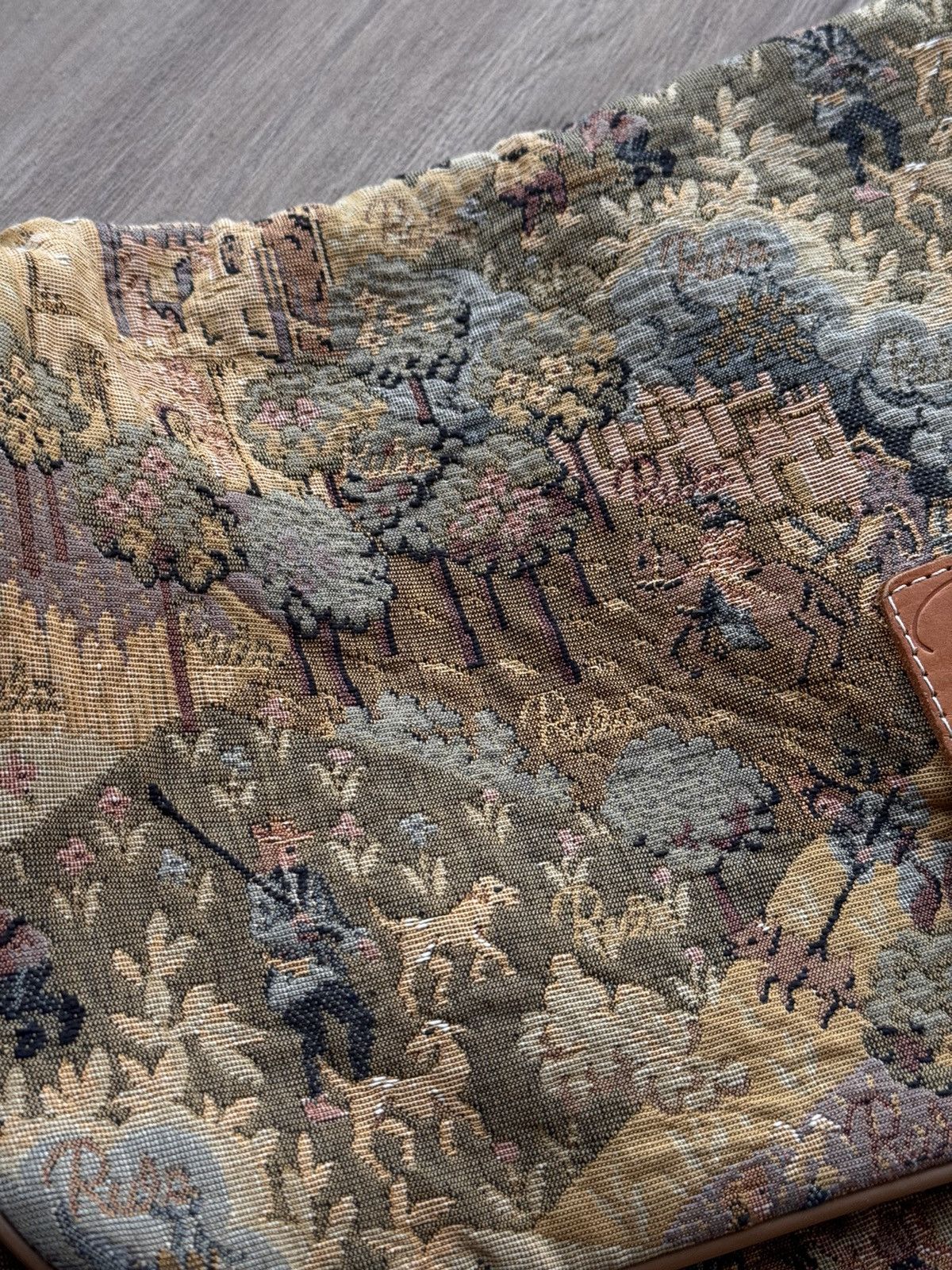 Japanese Brand × Vintage Vintage Rula Japanese Archival Full Embroidered Bag Size ONE SIZE - 5 Thumbnail