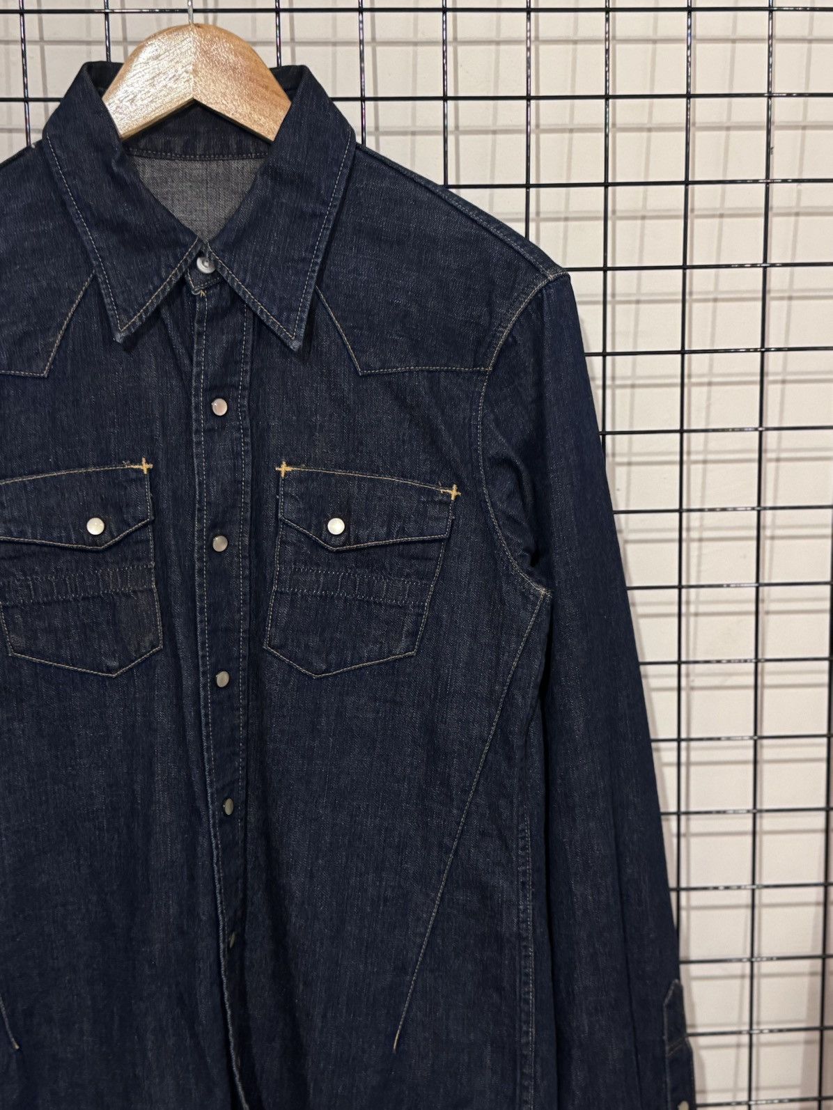 Number (N)ine Number (N)ine Western Denim Button Shirt. Size US M / EU 48-50 / 2 - 2 Thumbnail