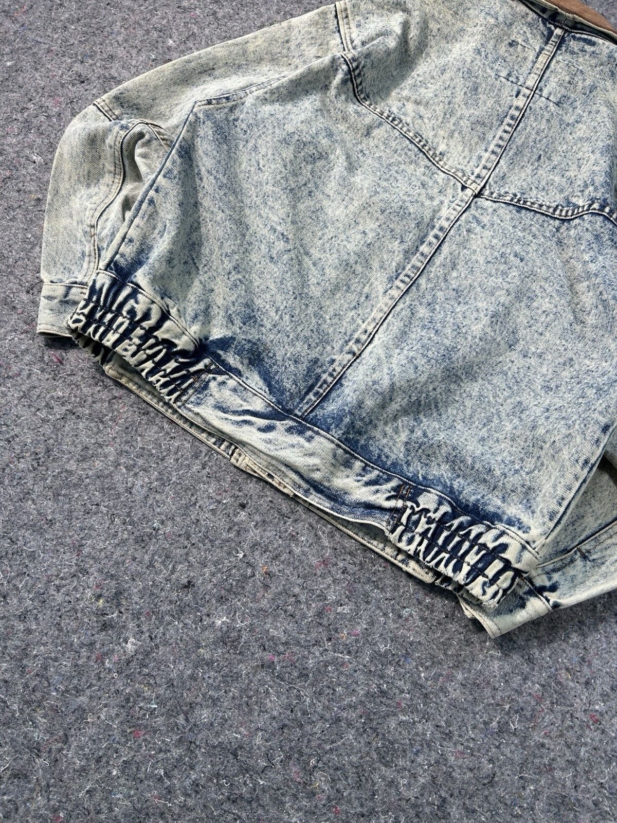 Other Essentials Vintage Acid Wash Denim Jacket Size S Size US S / EU 44-46 / 1 - 9 Thumbnail