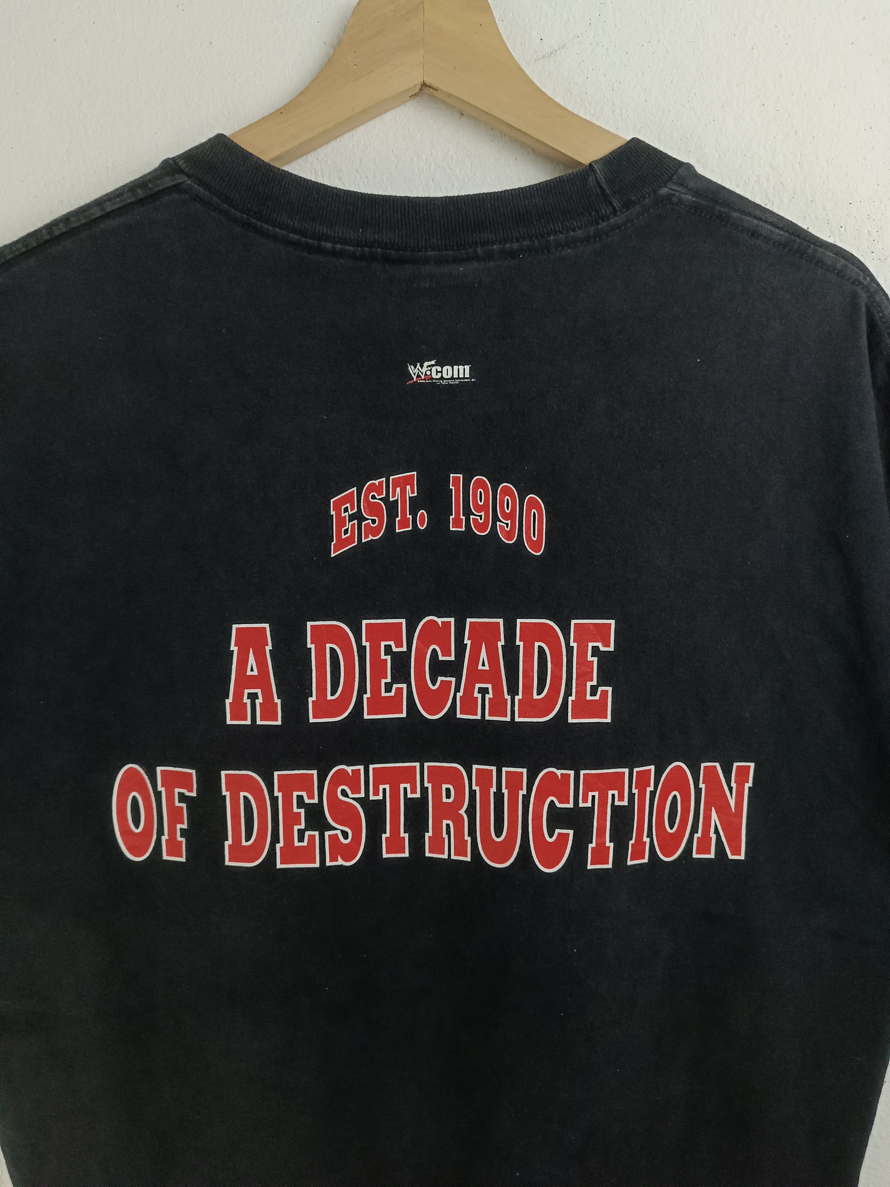 WWE VINTAGE 2000s DEADMAN INC THE UNDERTAKER FADED WWF WWE TEE Size US L / EU 52-54 / 3 - 15 Thumbnail