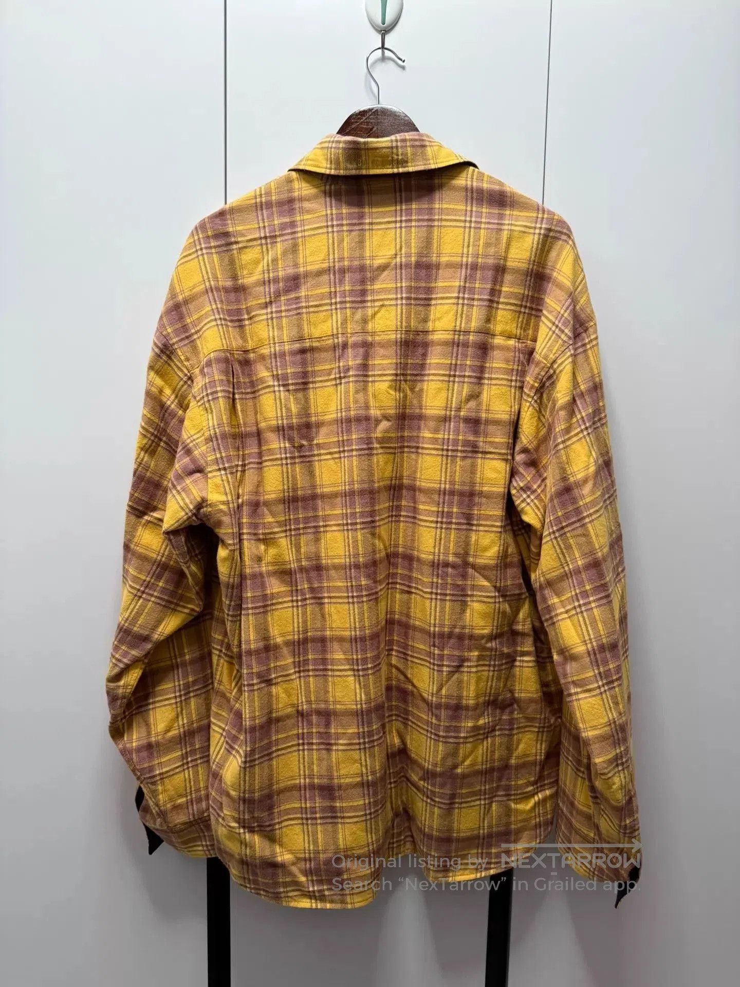 Balenciaga Multi Plaid Long Sleeve Button-Up Shirt. Size US XXS / EU 40 - 2 Thumbnail