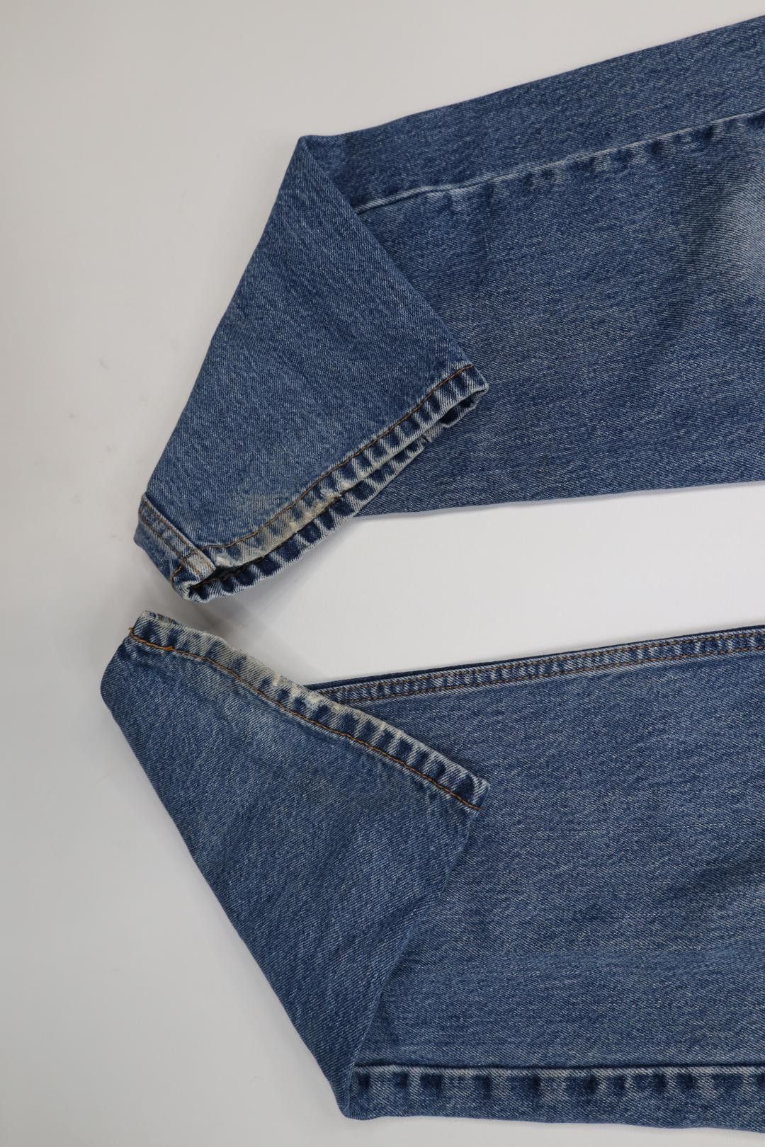 Levi's Vintage Y2K Levis 505 Regular Straight Leg Denim Jeans Size US 35 - 5 Thumbnail