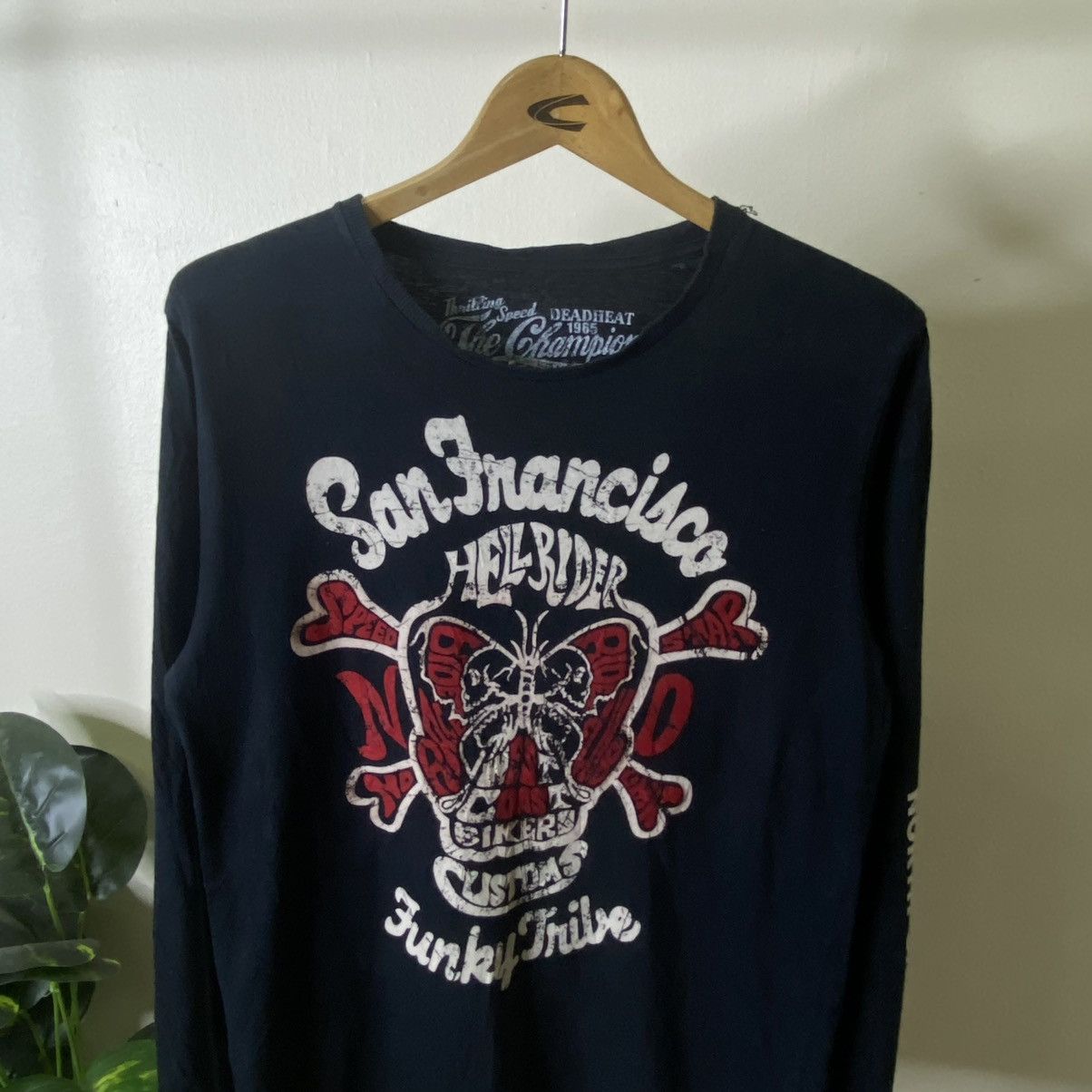 West Coast Choppers San Francisco Hell Riders Choppers Custom Rockabilly LS Tee Size US M / EU 48-50 / 2 - 6 Thumbnail