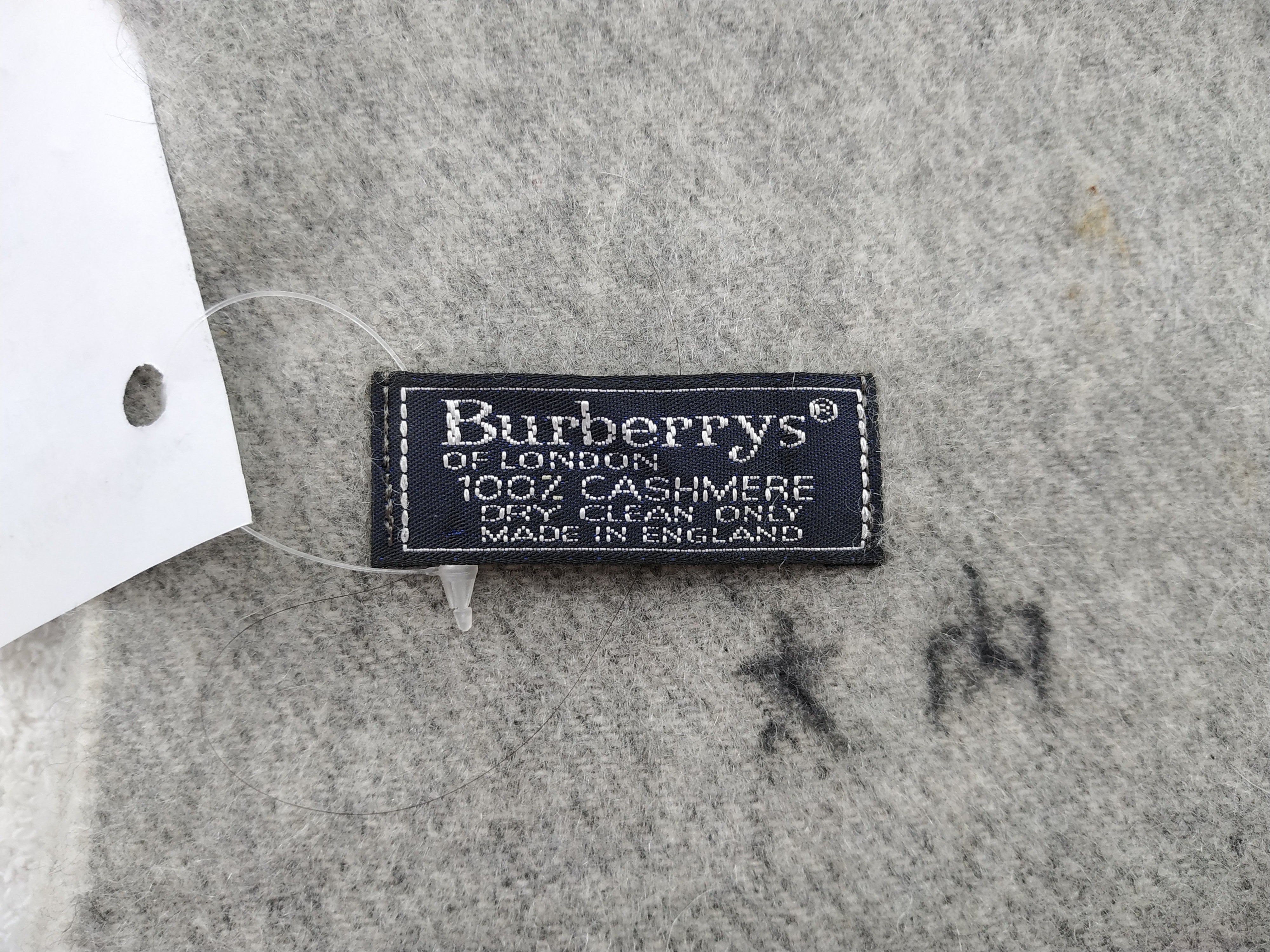 Burberry × Vintage Burberry Scarf / Muffler / Neckwear - WW191 Size ONE SIZE - 6 Thumbnail