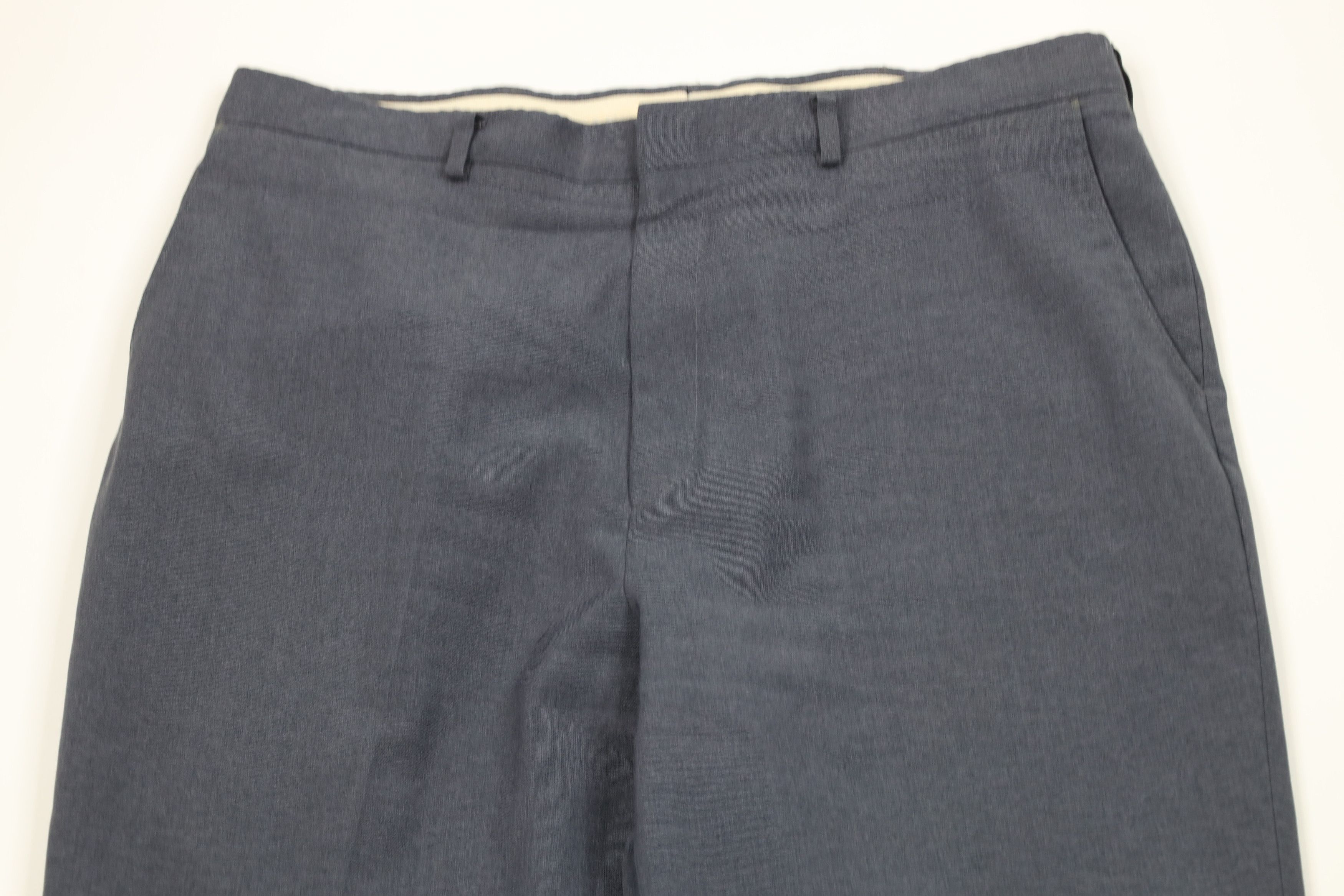 Vintage Vintage 90s Streetwear Wool Blend Knit Wide Leg Chino Pants Size US 36 / EU 52 - 2 Thumbnail
