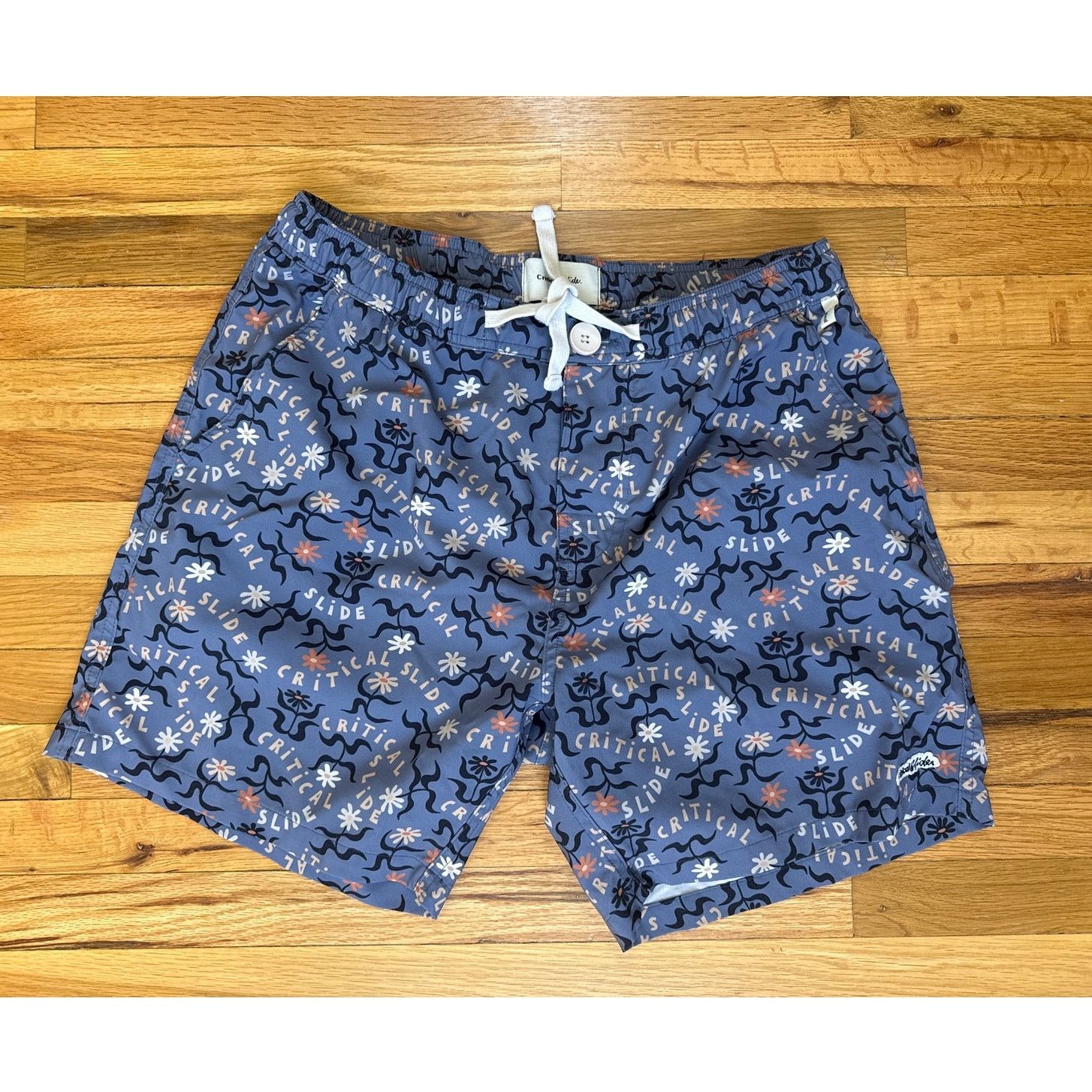 The Critical Slide Society Critical Slide Men's Swim Trunks Size 32 Blue Size US 32 / EU 48 - 1 Thumbnail