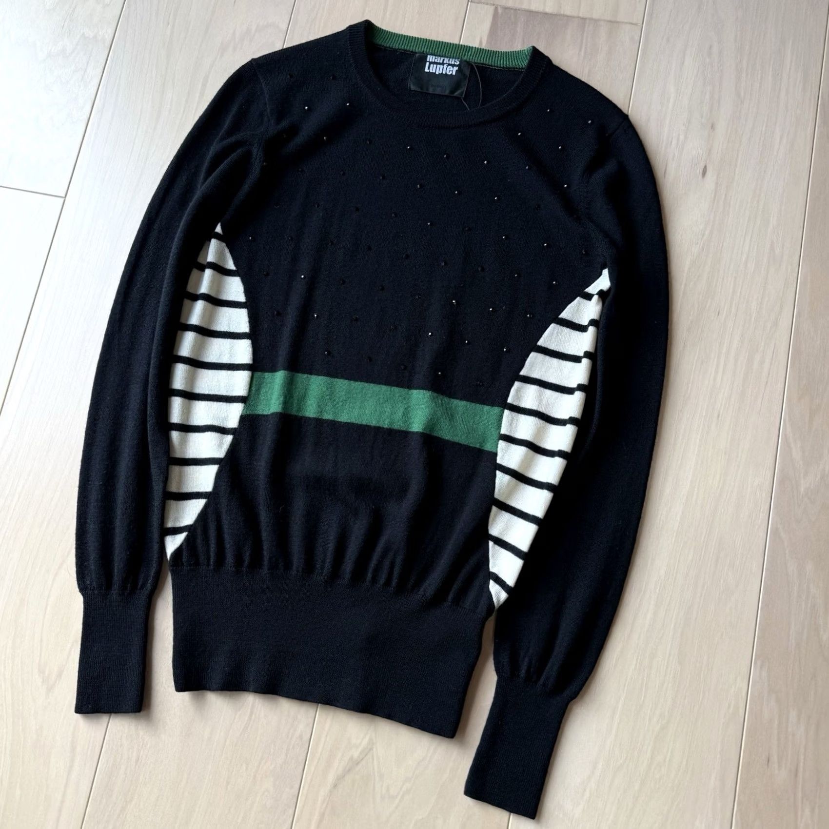 Markus Lupfer Markus Lupfer Sweater Women's S Multicolor Merino Wool Pullover Casual Designer Size S / US 4 / IT 40 - 8 Thumbnail