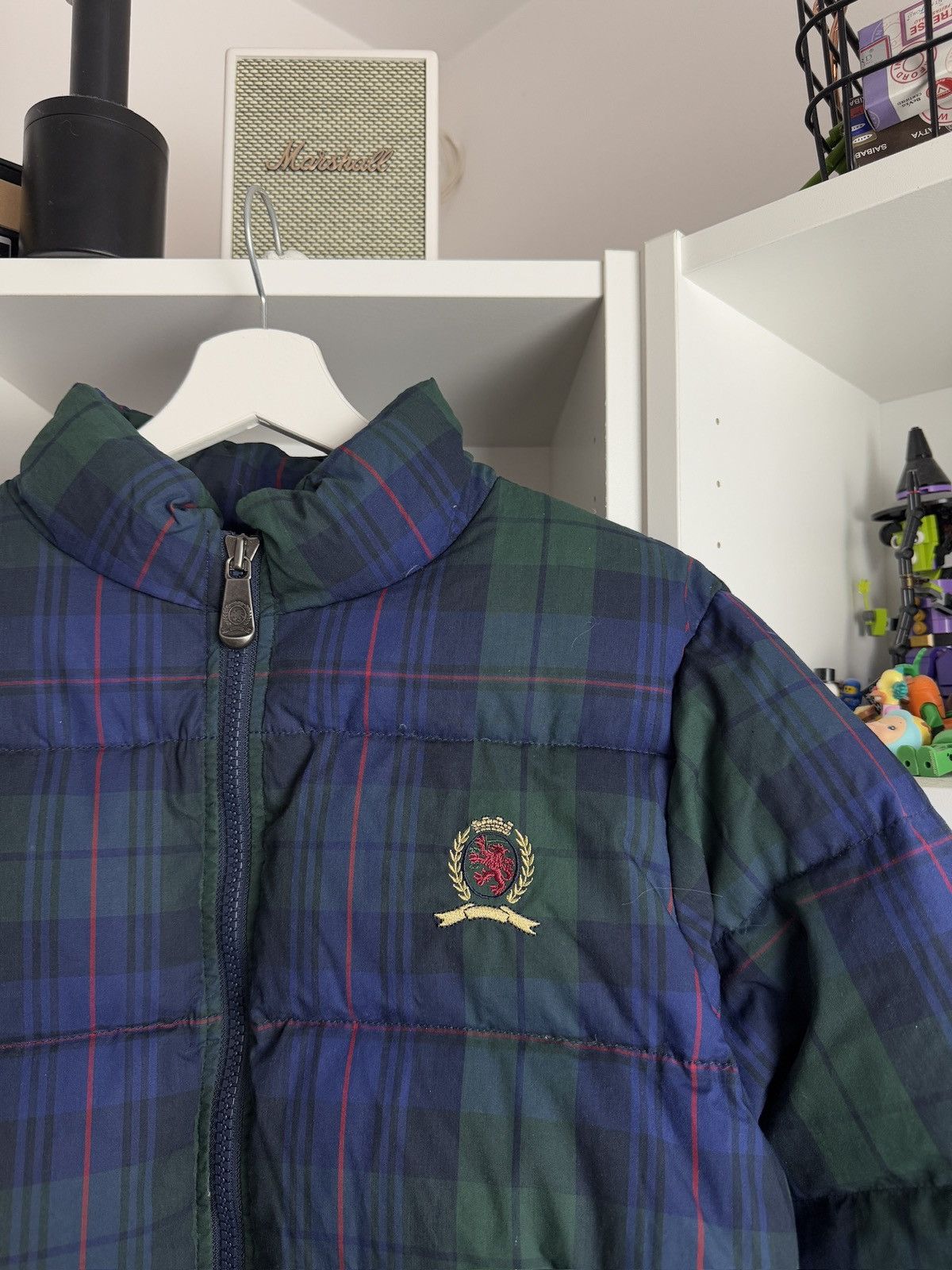 Designer × Tommy Hilfiger × Tommy Jeans Tommy Jeans checked tartan boxy down puffer jacket S deisgner Size S / US 4 / IT 40 - 3 Thumbnail