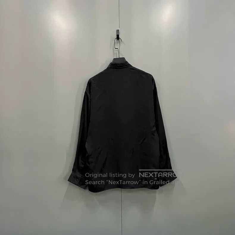 Balenciaga Balenciaga Black Letter Printed Shirt Size XS / US 0-2 / IT 36-38 - 2 Thumbnail