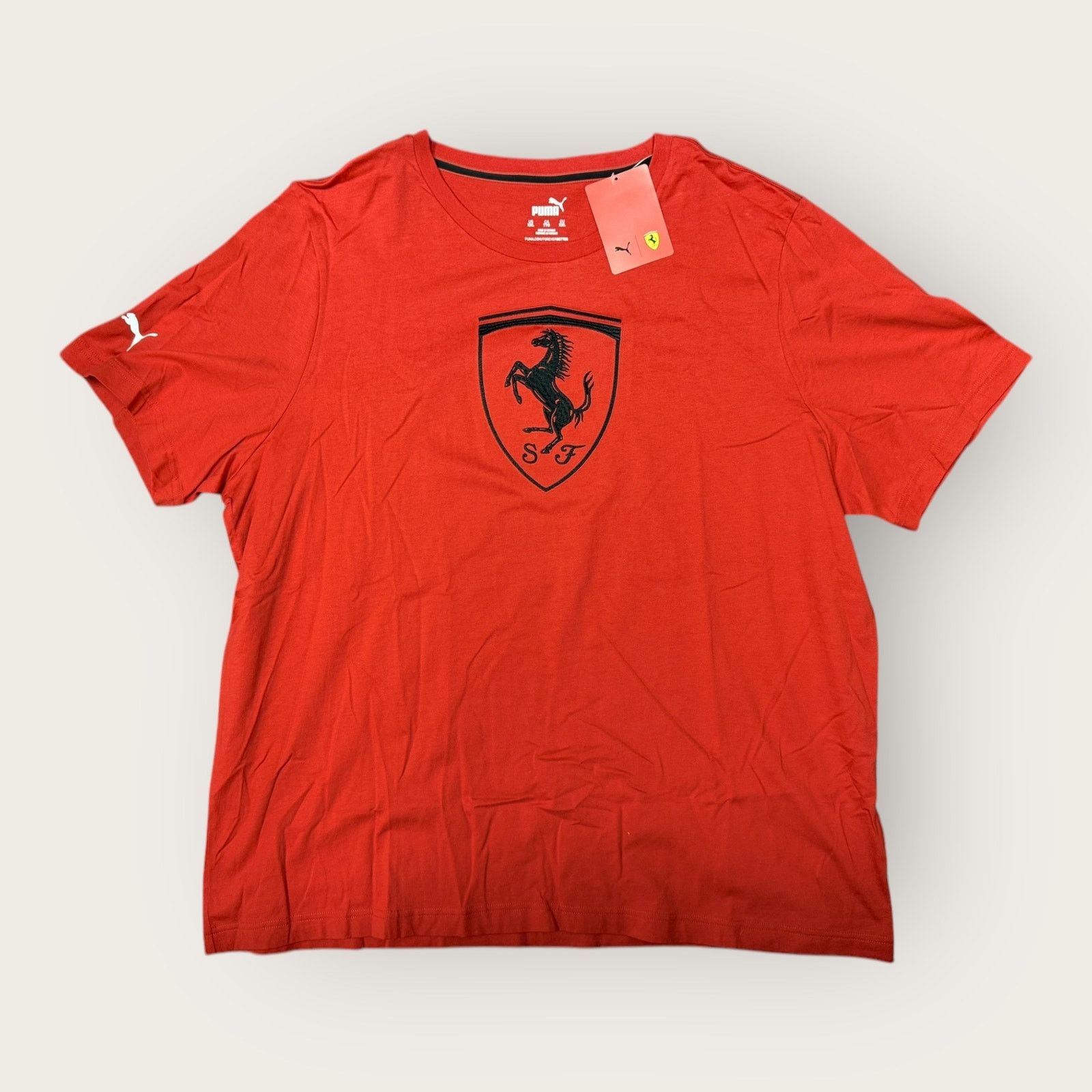 Ferrari × Puma Scuderia Ferrari Racing Big Shield Tee Size US XXL / EU 58 / 5 - 5 Thumbnail