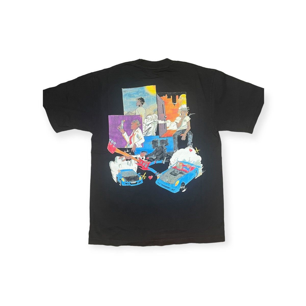 Revenge Burnout Tee Black