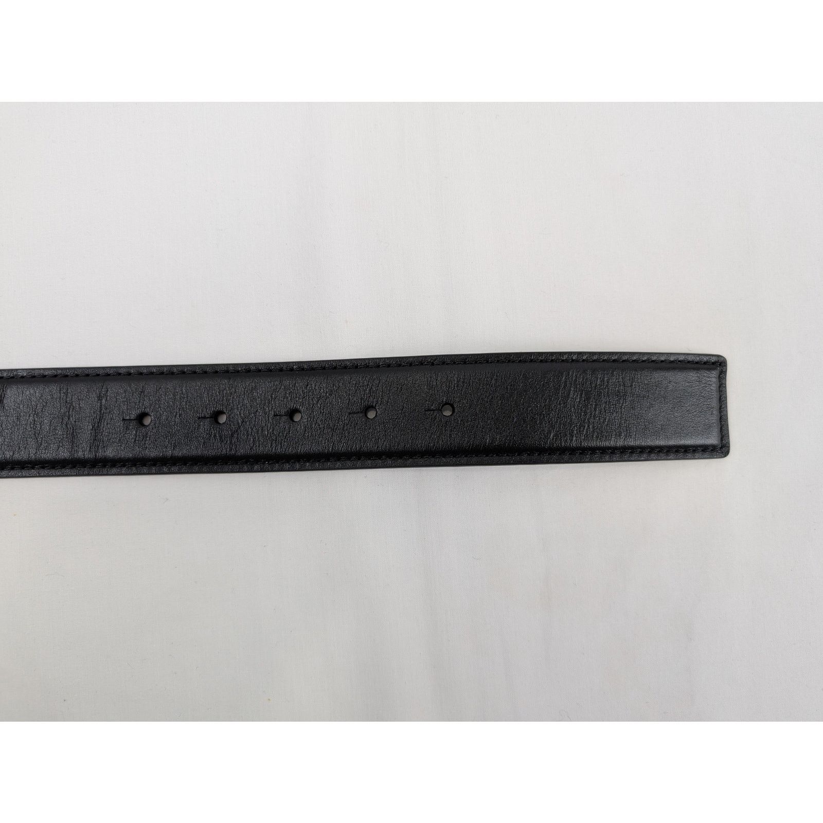 Amiri o1rshd1 Q:2 / Size: 80cm / 4cm MA Belt in Black Size 32 - 6 Thumbnail