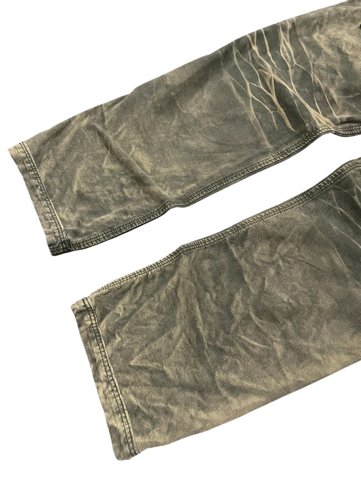 Japanese Brand × Le Grande Bleu (L.G.B.) 3.Q.L Japan Double Knee Claws Mark Shadow Wash Denim Pants Size US 28 / EU 44 - 17 Thumbnail