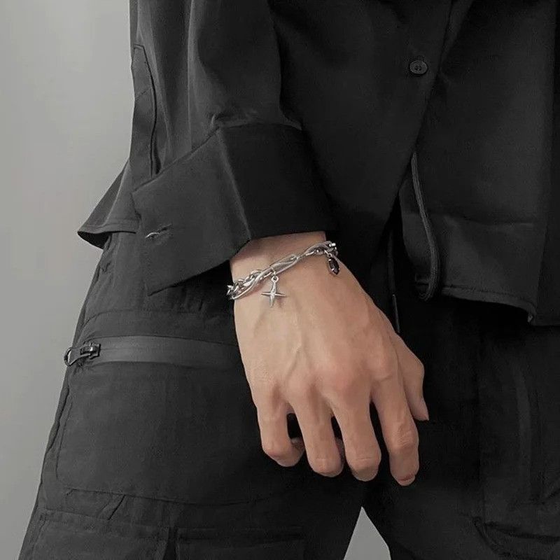 Jewelry × Vintage Retro Cross Bracelet Size ONE SIZE - 4 Thumbnail