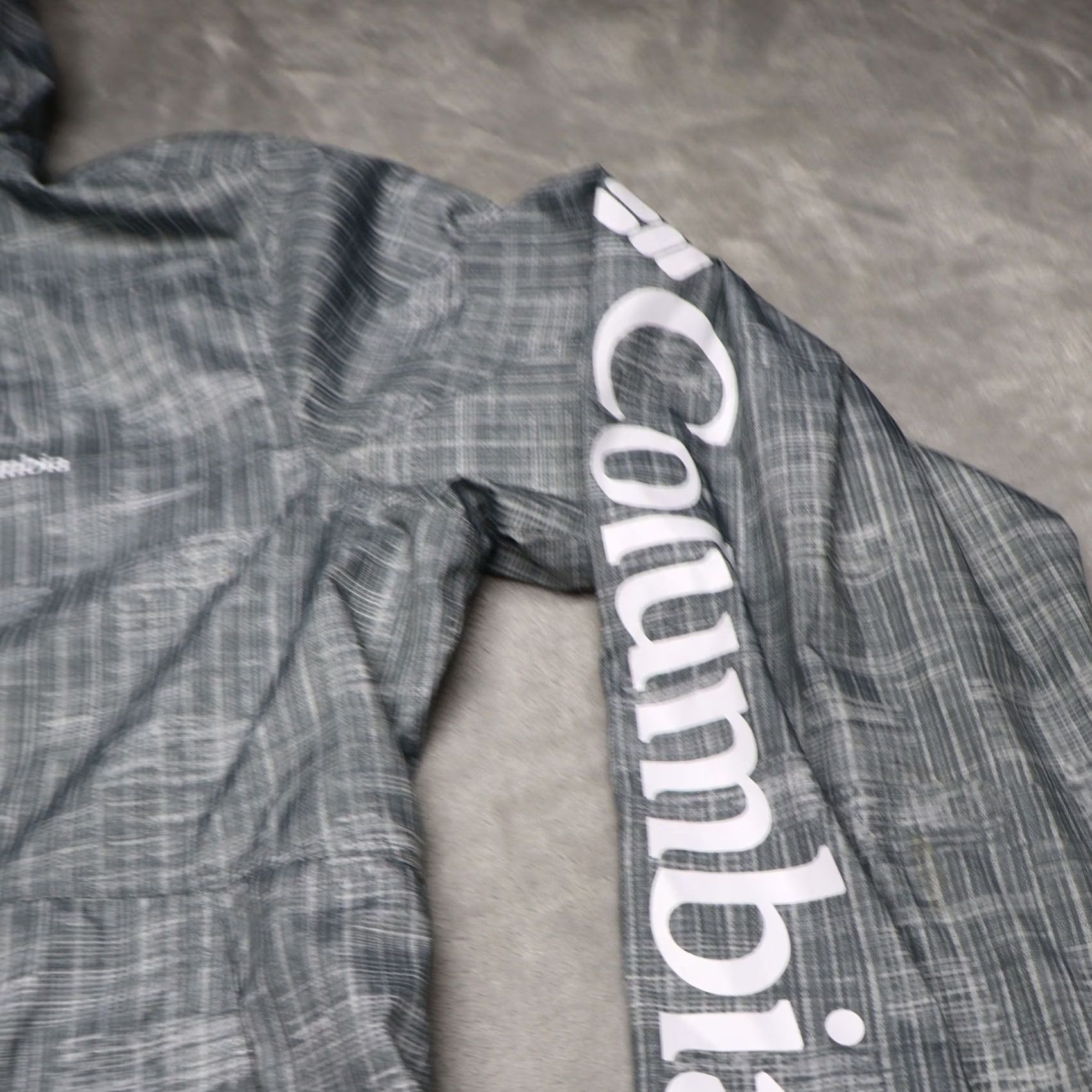 Vintage Columbia Jacket Womens Large Gray Full Zip Light Sleeve Hit Size L / US 10 / IT 46 - 4 Thumbnail
