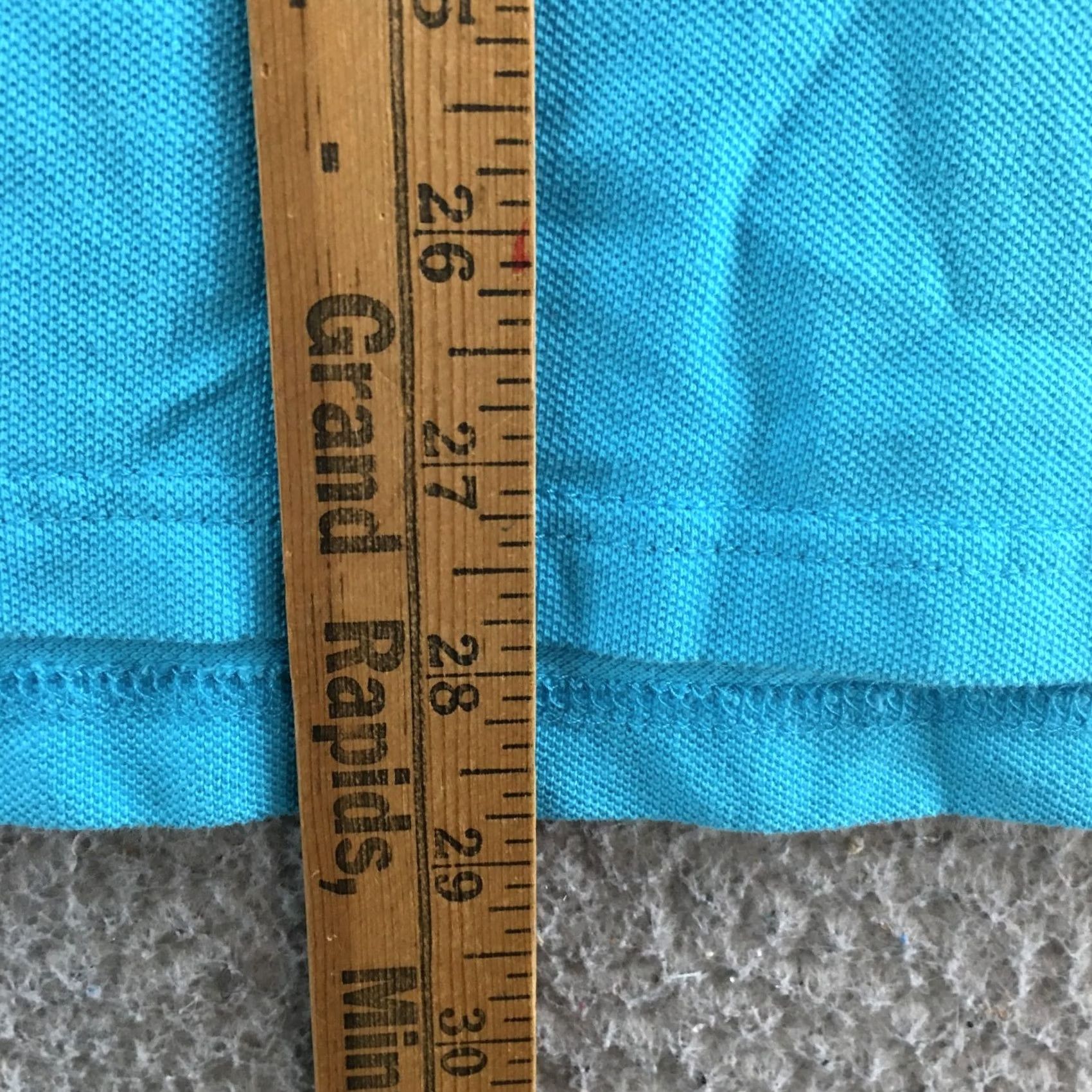 American Eagle Outfitters American Eagle Polo Shirt Mens XL Classic Fit Short Sleeve Cotton Turquoise Blue Size US XL / EU 56 / 4 - 6 Thumbnail