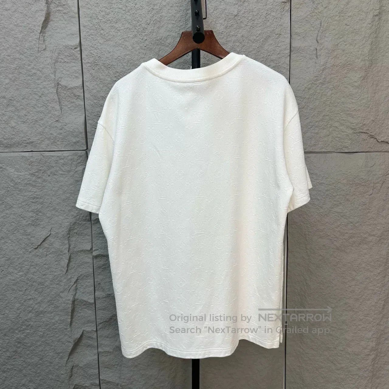 Louis Vuitton Louis Vuitton Monogram Embossed Short Sleeve Tee. Size US S / EU 44-46 / 1 - 2 Thumbnail