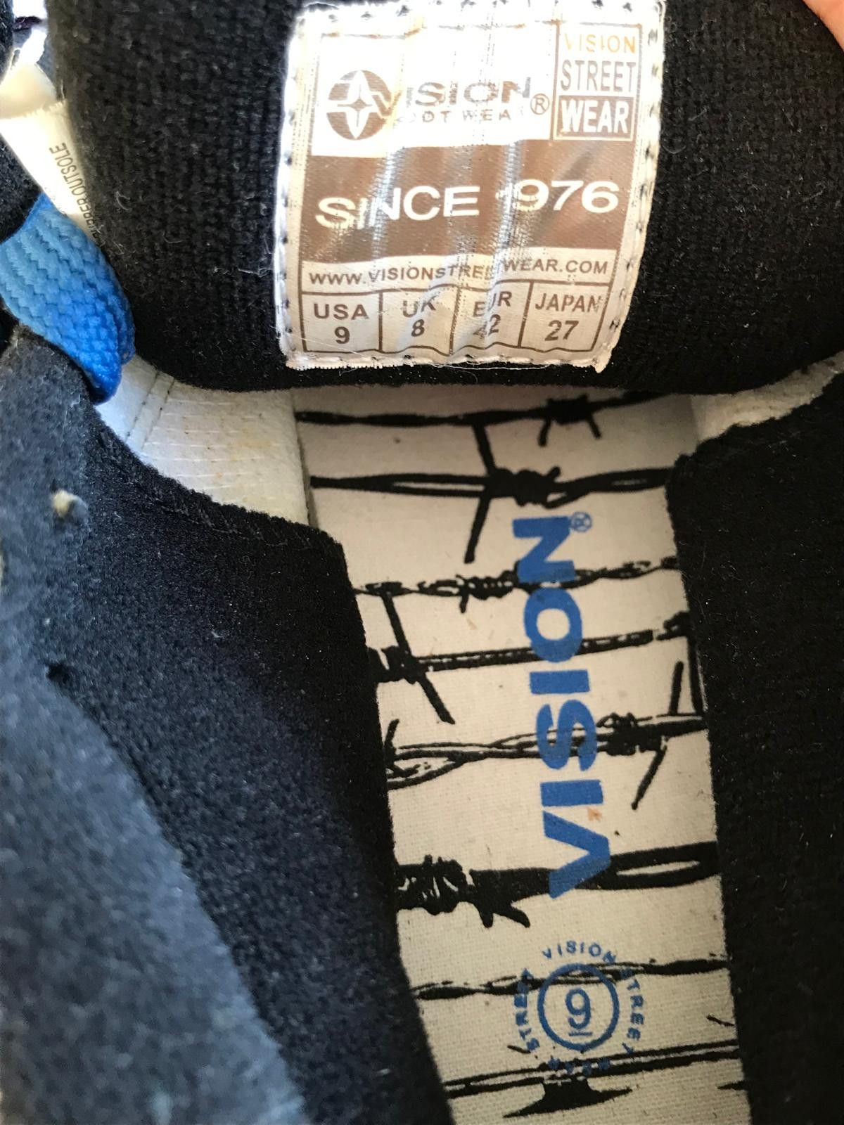 Vision Streetwear Vision Street Wear * Rare * NOS *Sk8 Old Skool * Hi-Topss ! Size US 9 / EU 42 - 9 Thumbnail