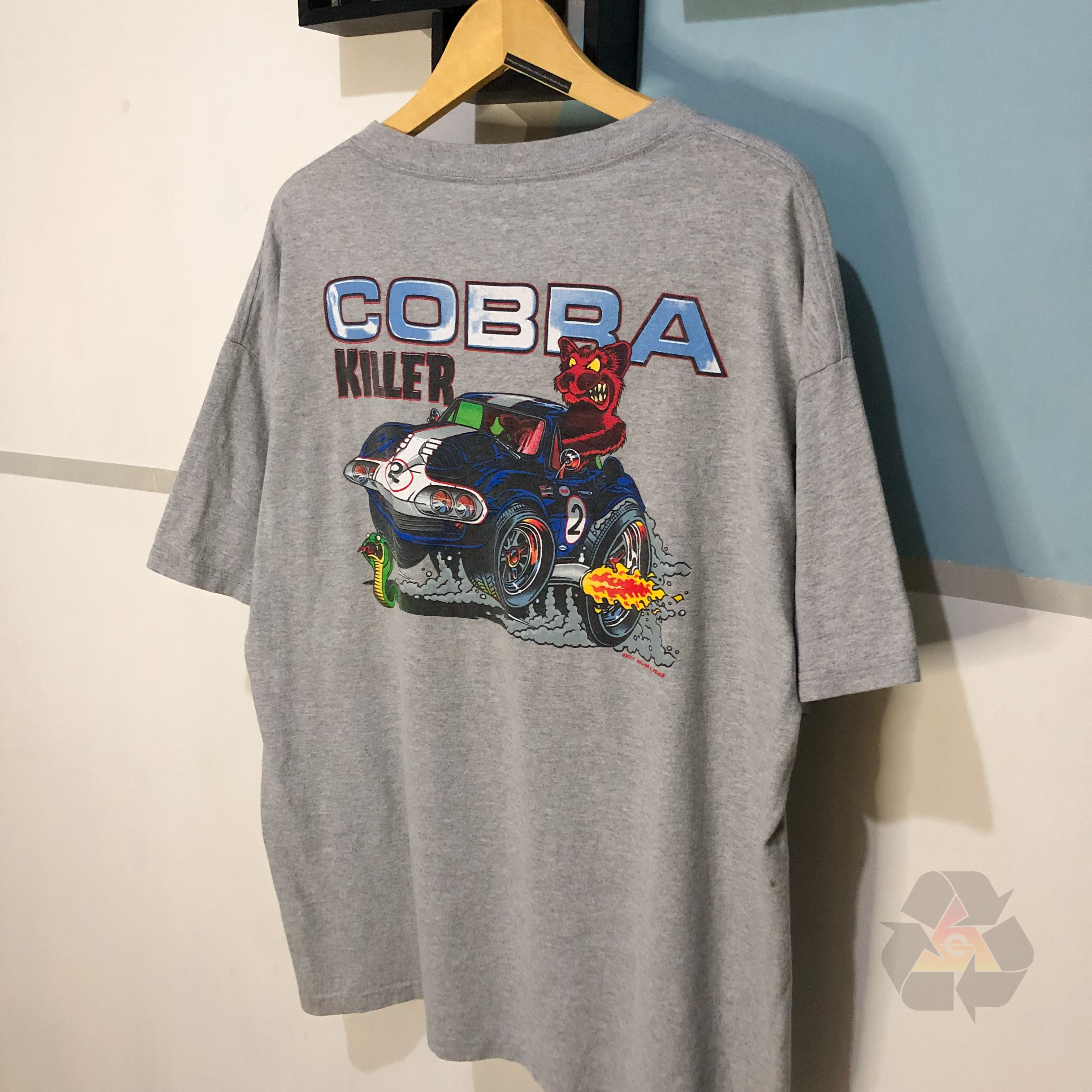 Japanese Brand Mongoose Motorsports Cobra Killer Vintage T-Shirt Size US XL / EU 56 / 4 - 10 Thumbnail