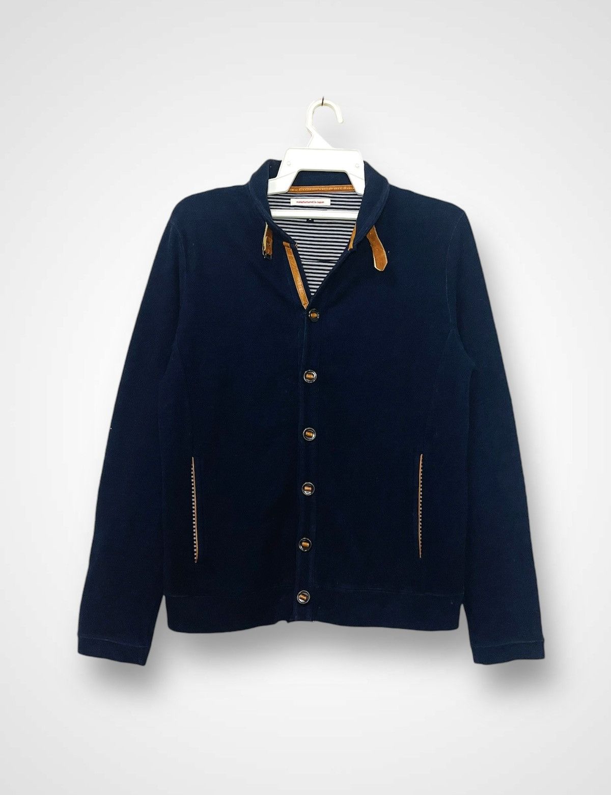 ABAHOUSE × Japanese Brand Abahouse Knitted Button Up Cardigan (06) Size US M / EU 48-50 / 2 - 1 Thumbnail
