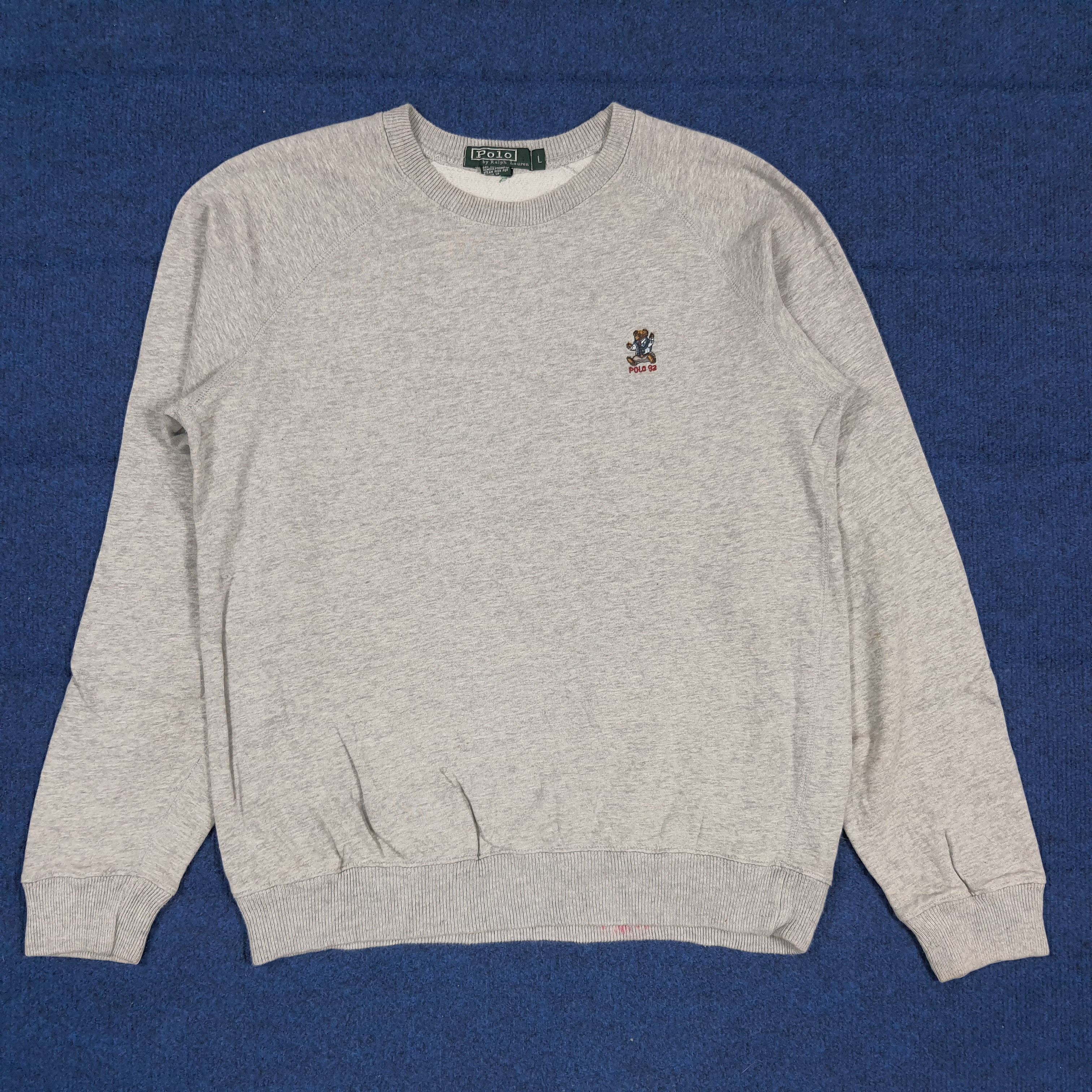 Polo Ralph Lauren Vintage Polo by Ralph Lauren Polo Bear Sweatshirt C295N14 Size US S / EU 44-46 / 1 - 1 Thumbnail