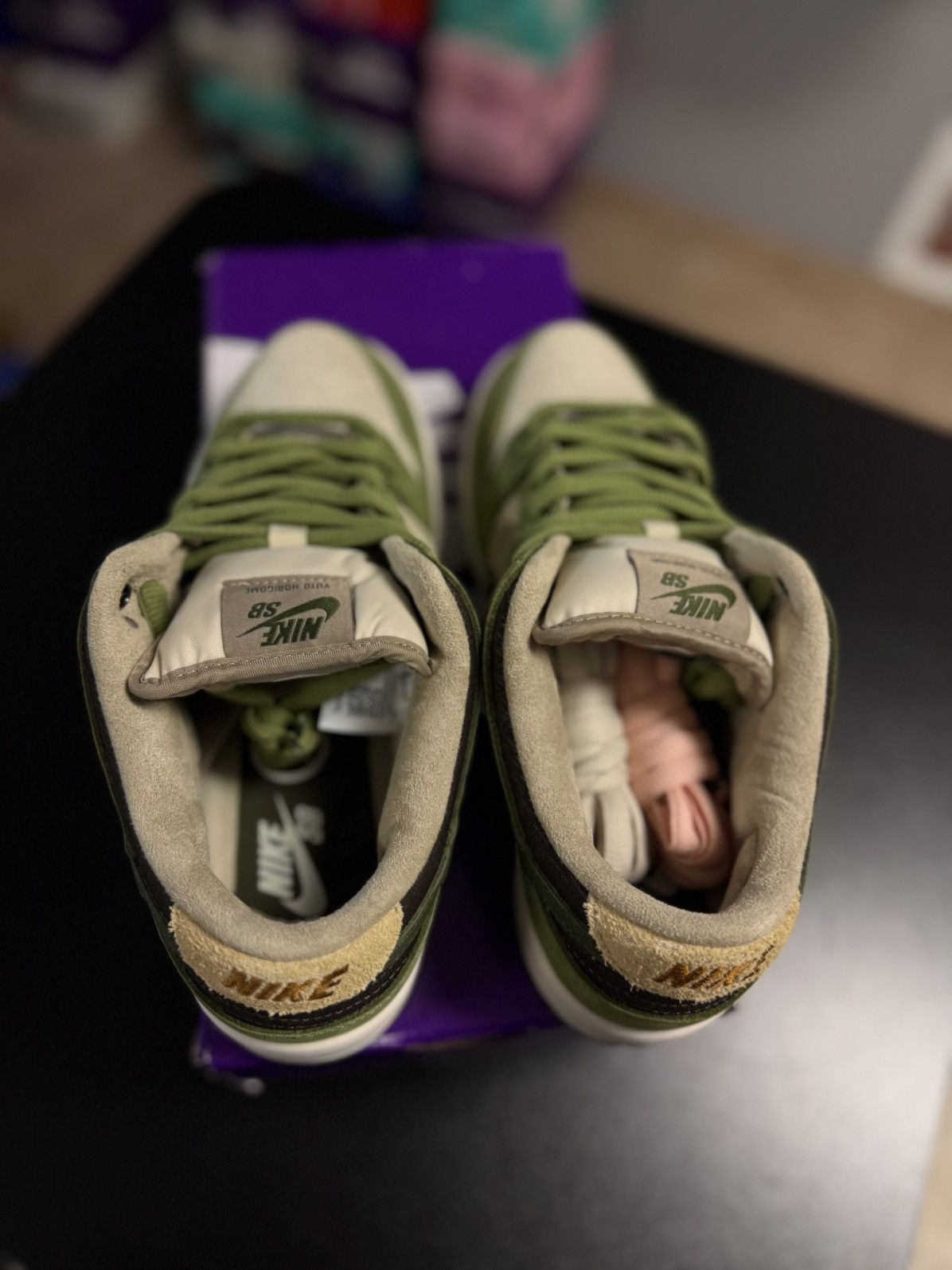 Nike Nike Dunk Low Yuto Horigome Matcha Size 7.5 (NEW) Size US 7.5 / EU 40-41 - 7 Thumbnail
