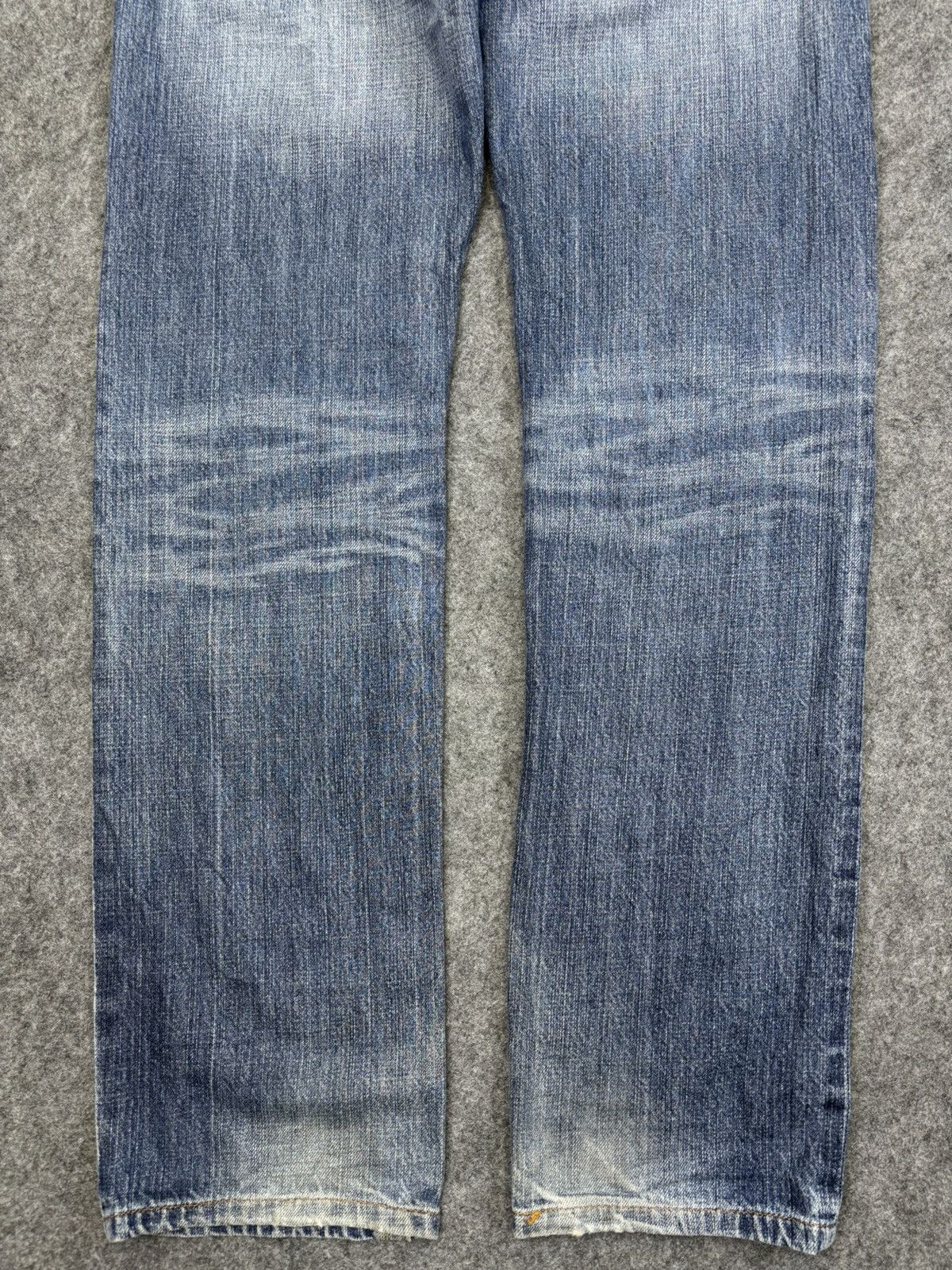 Japanese Brand 💥Insane💥Rush Hour Double Waist stone Wash Denim F759 Size US 30 / EU 46 - 12 Thumbnail