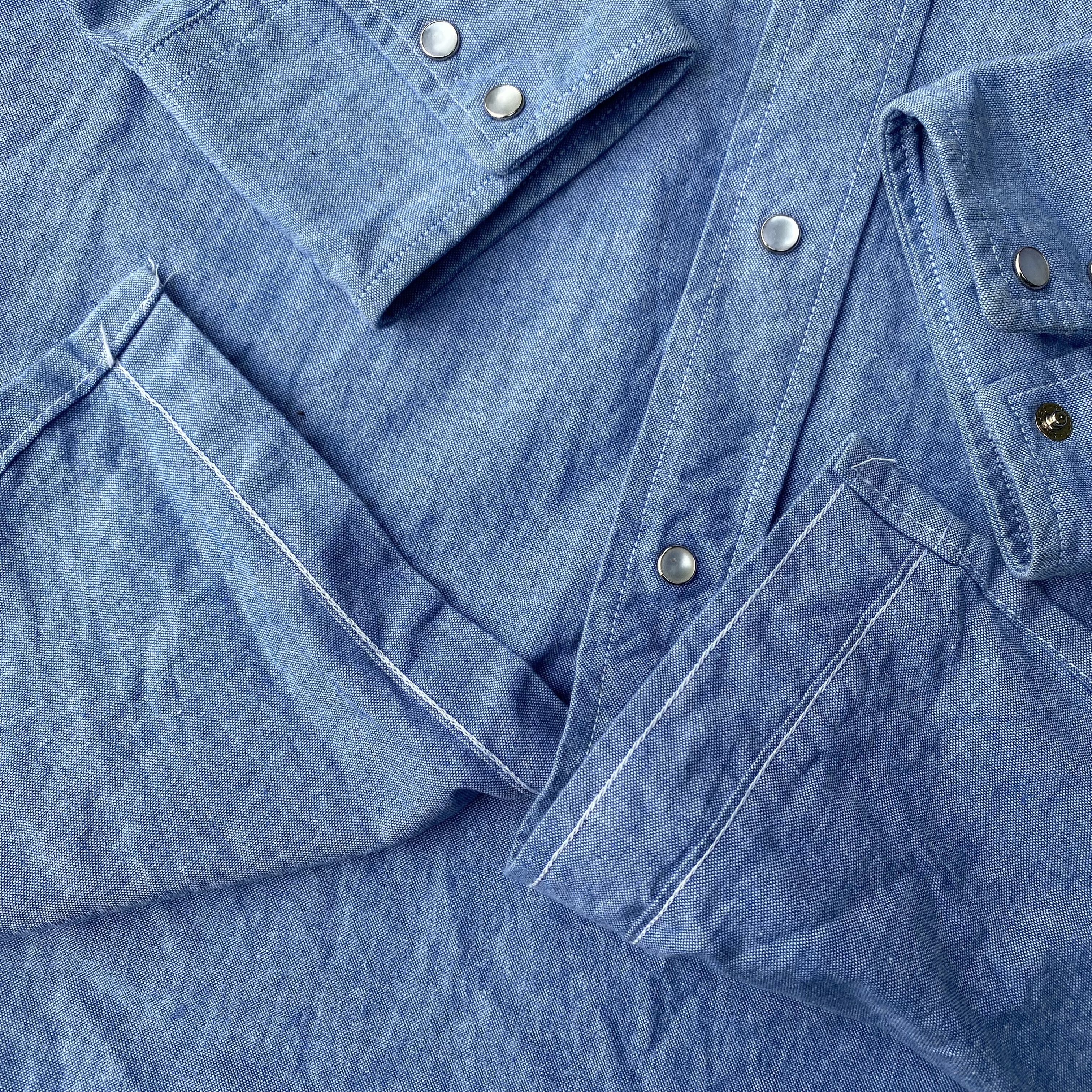 Carhartt × Vintage Vtg 90's Carhartt Union Made Western Shirt 🇺🇸 Size US L / EU 52-54 / 3 - 8 Thumbnail