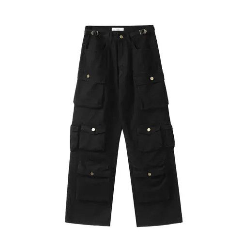 High Sport Harajuku Baggy Casual Cargos Loose Oversize Trousers Size US 29 - 4 Thumbnail