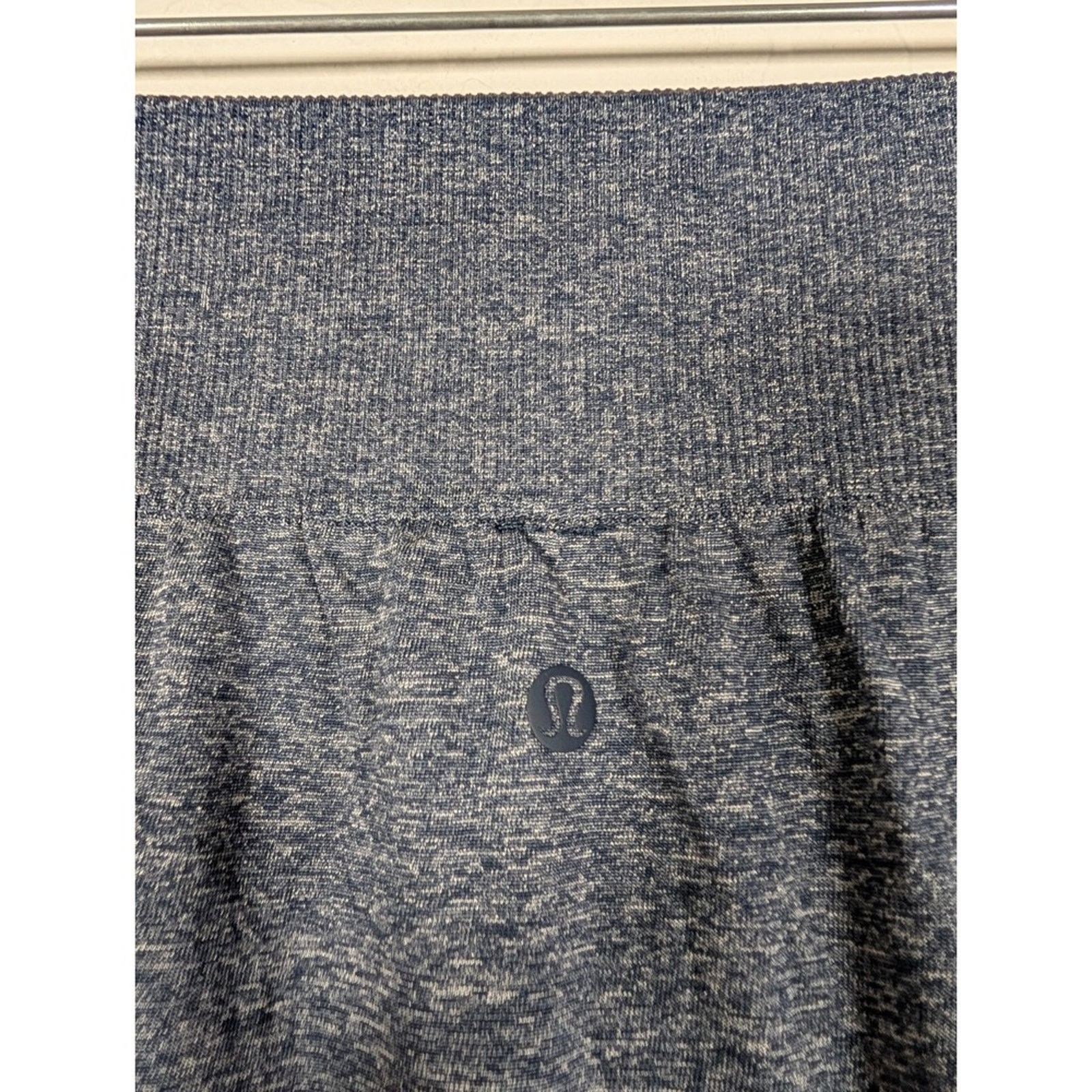Lululemon lululemon athletica Heathered Navy Blue Pull-On Midi Skirt Size 32" / US 10 / IT 46 - 6 Thumbnail