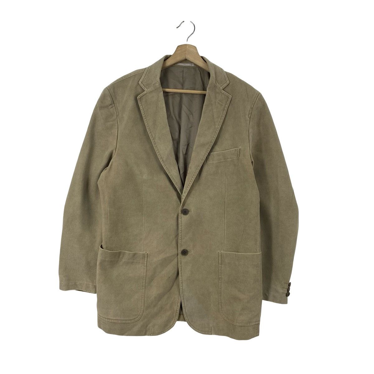 Kansai Yamamoto Vintage SISSY by KANSAI YAMAMOTO Corduroy Blazer Jacket Size L / US 10 / IT 46 - 4 Thumbnail