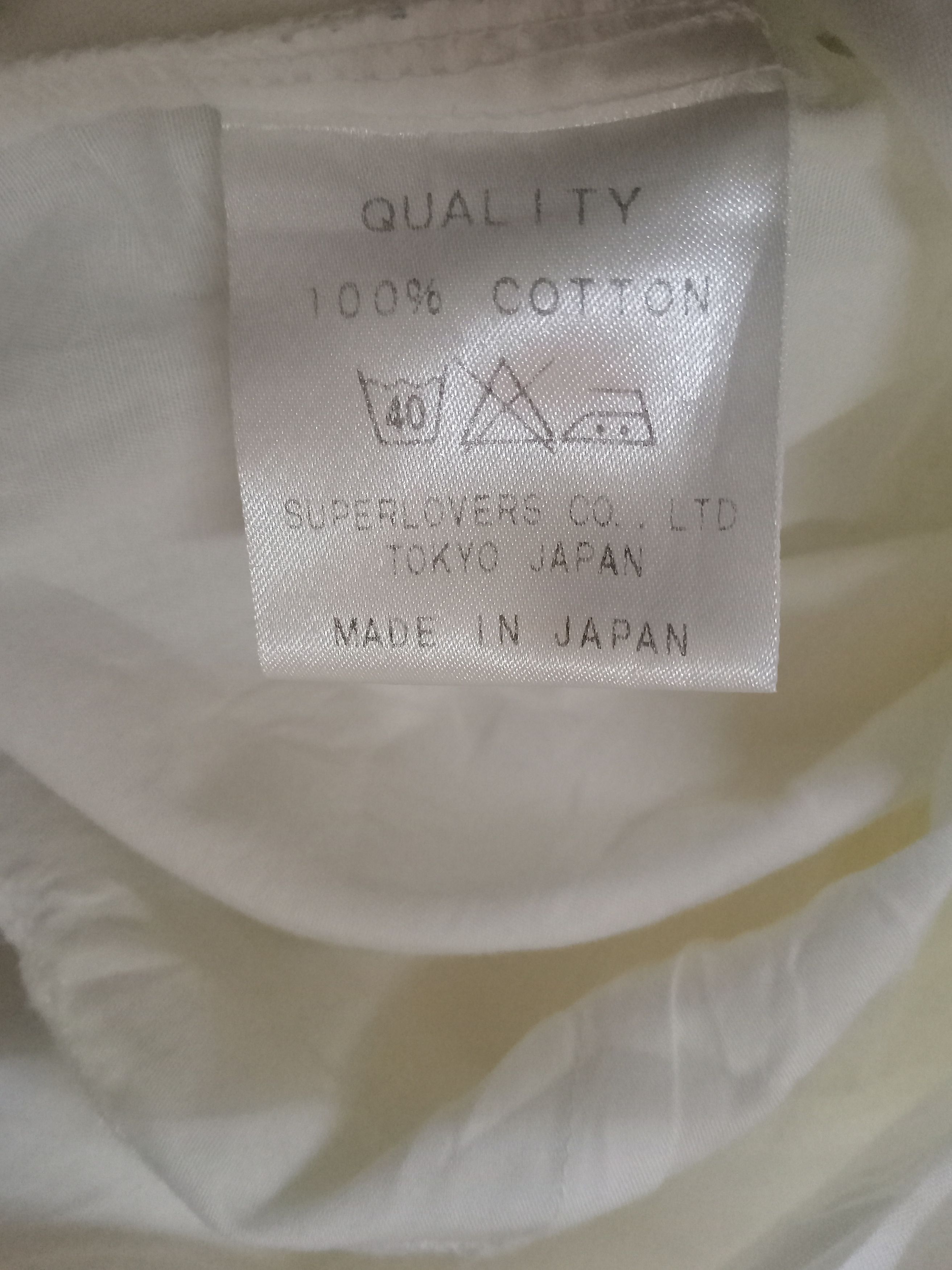 Japanese Brand Super Lovers Button Ups Shirt Size M / US 6-8 / IT 42-44 - 4 Thumbnail