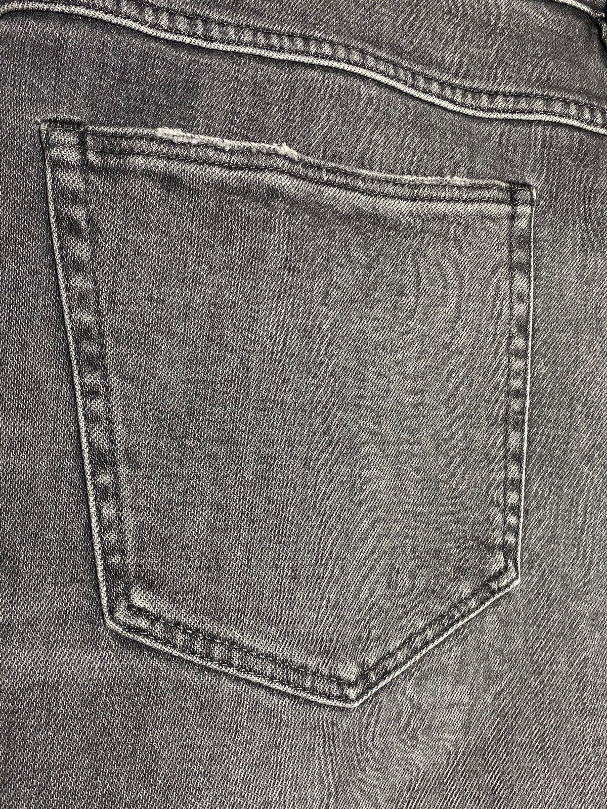 Z Zegna Zegna Washed Gray Denim Slim Fit Jeans Men’s Size 34 Size US 34 / EU 50 - 12 Thumbnail