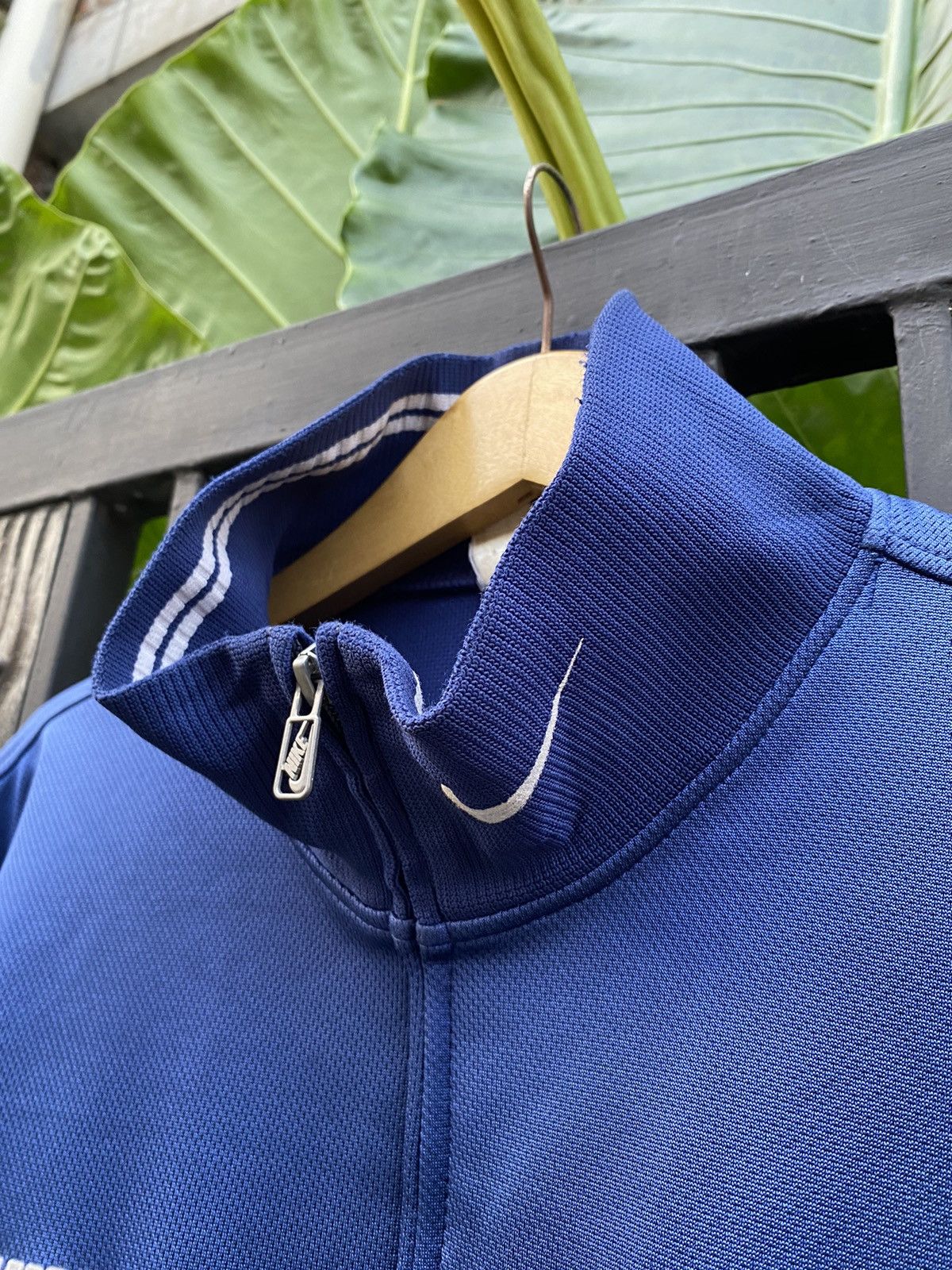 Nike × Vintage 90s Vtg Nike Track Top Jacket Size US M / EU 48-50 / 2 - 5 Thumbnail