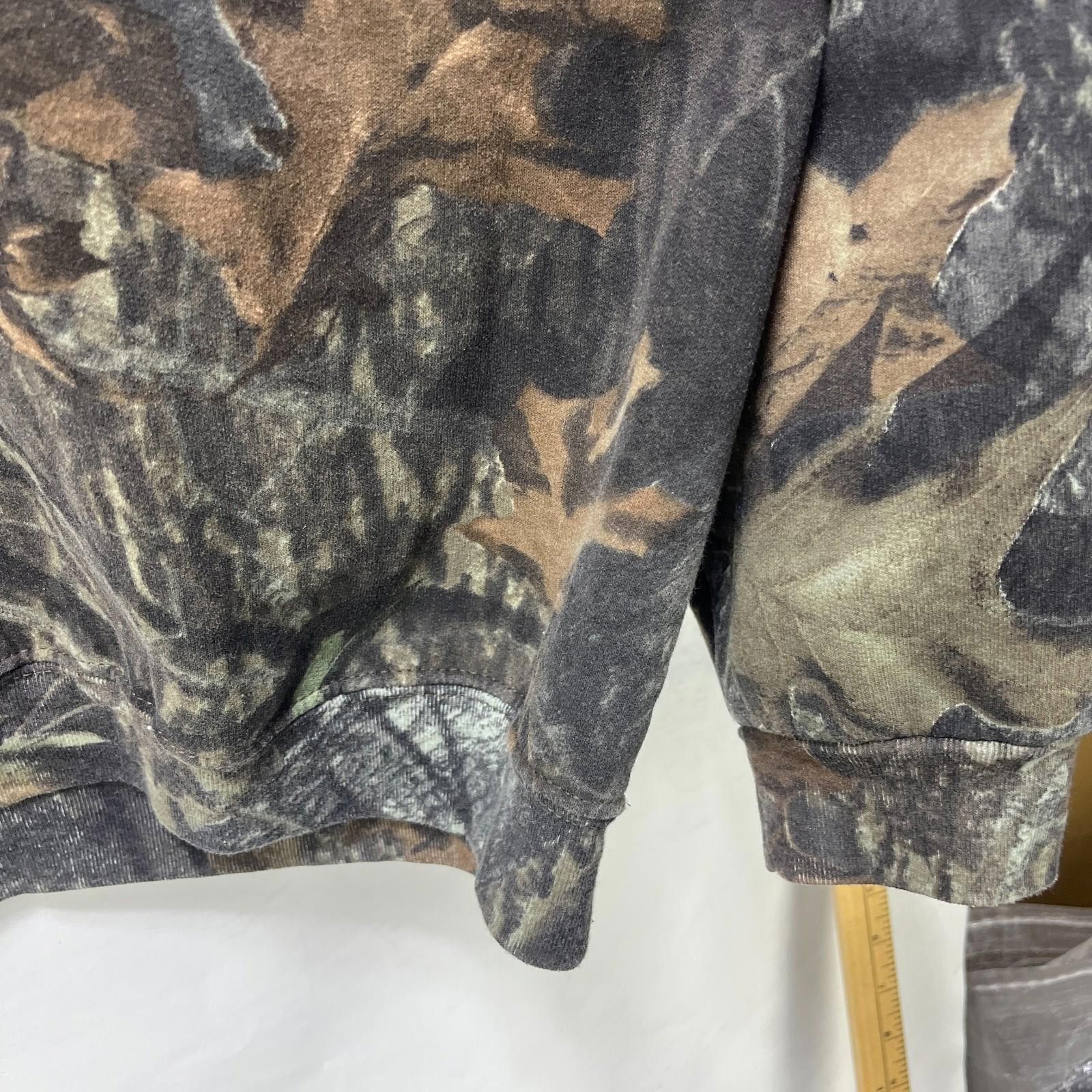 Jerzees Vintage 90s Mossy Oak Tree Camo Sweatshirt Jerzees Large Size US L / EU 52-54 / 3 - 6 Thumbnail