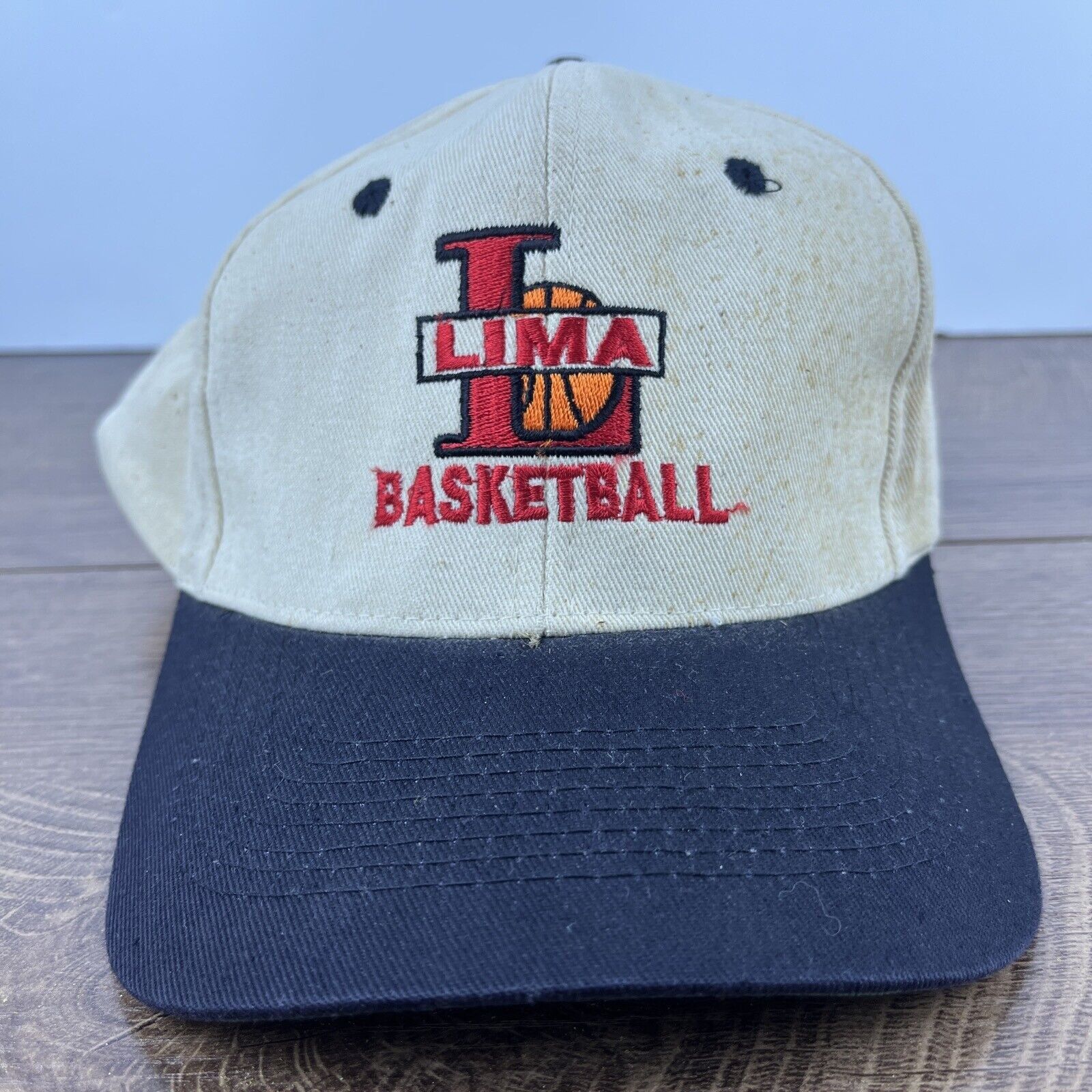 Other Lima Basketball Hat Lima Hat Tan Brown Hat Adjustable Snapba Size ONE SIZE - 1 Thumbnail