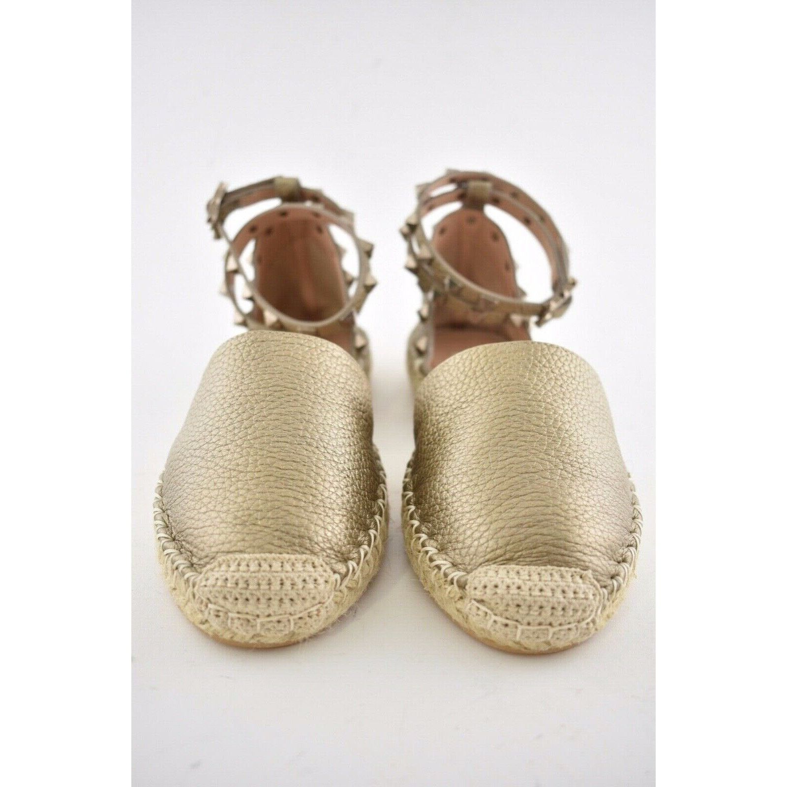 Valentino Valentino Rockstud Skin Metallic Wrap Around Stud Ankle Size US 11 / IT 41 - 7 Thumbnail